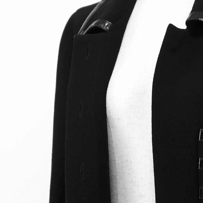 Chanel Chanel Chanel Wool Tweed Jacket Textile Outerwear DUTY FREE for USA Size ONE SIZE - 6 Thumbnail