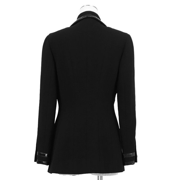 Chanel Chanel Chanel Wool Tweed Jacket Textile Outerwear DUTY FREE for USA Size ONE SIZE - 8 Thumbnail