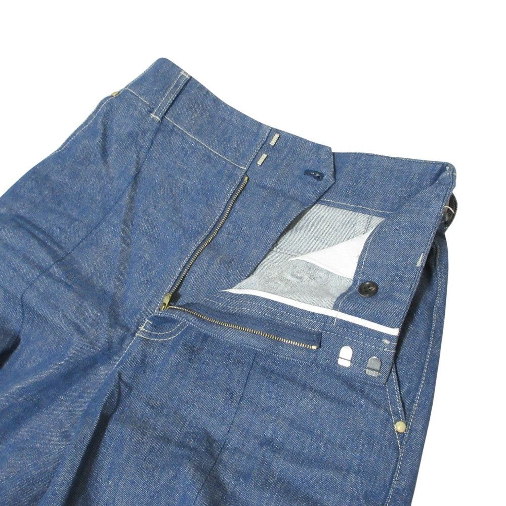 Other Other ebure Reactive Denim Wide Pants Textile Jeans DUTY FREE for USA Size ONE SIZE - 7 Thumbnail