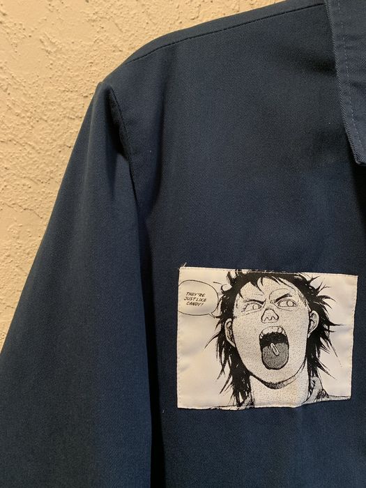 Supreme Akira Navy Work Jacket | Grailed