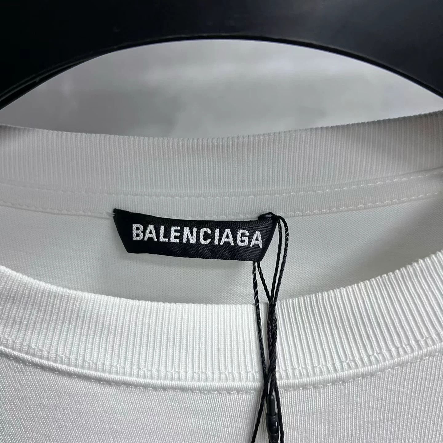 Balenciaga Balenciaga Printed White Hoodie S Men Size US S / EU 44-46 / 1 - 2 Thumbnail