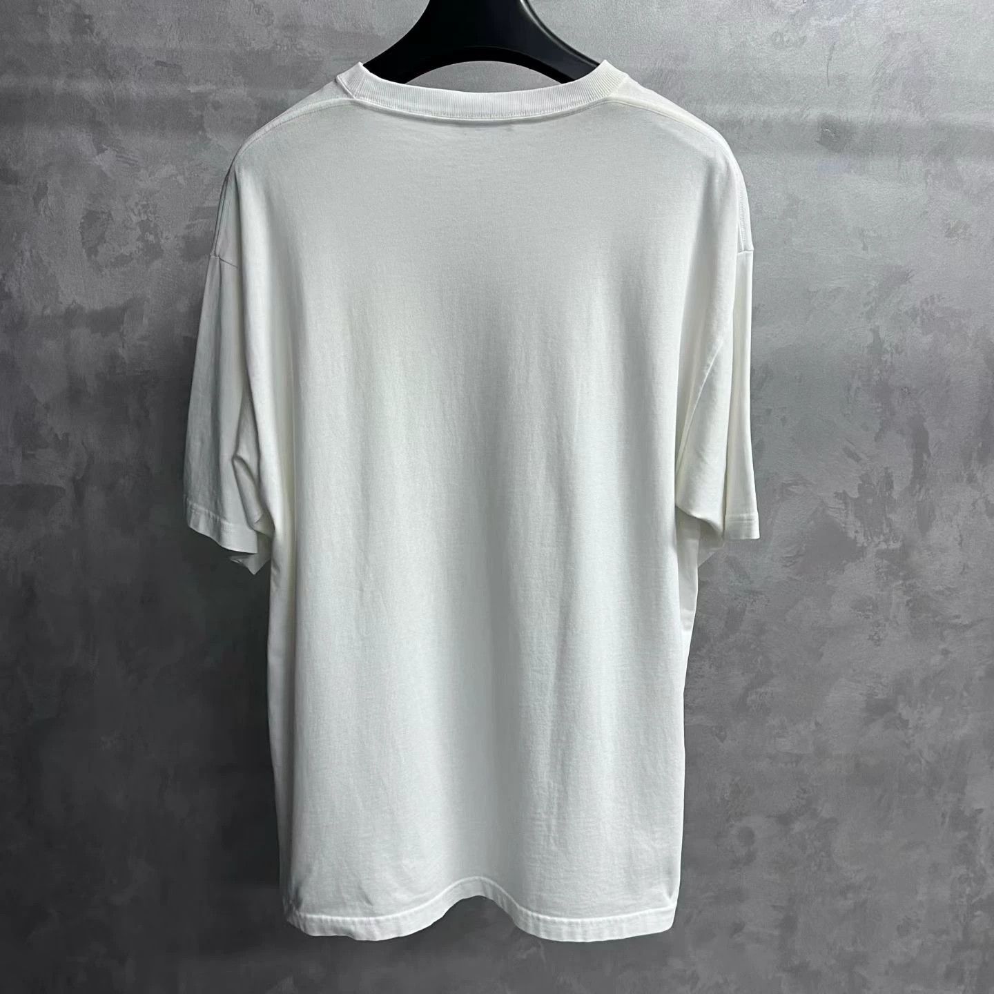 Balenciaga Balenciaga Printed White Hoodie S Men Size US S / EU 44-46 / 1 - 5 Thumbnail