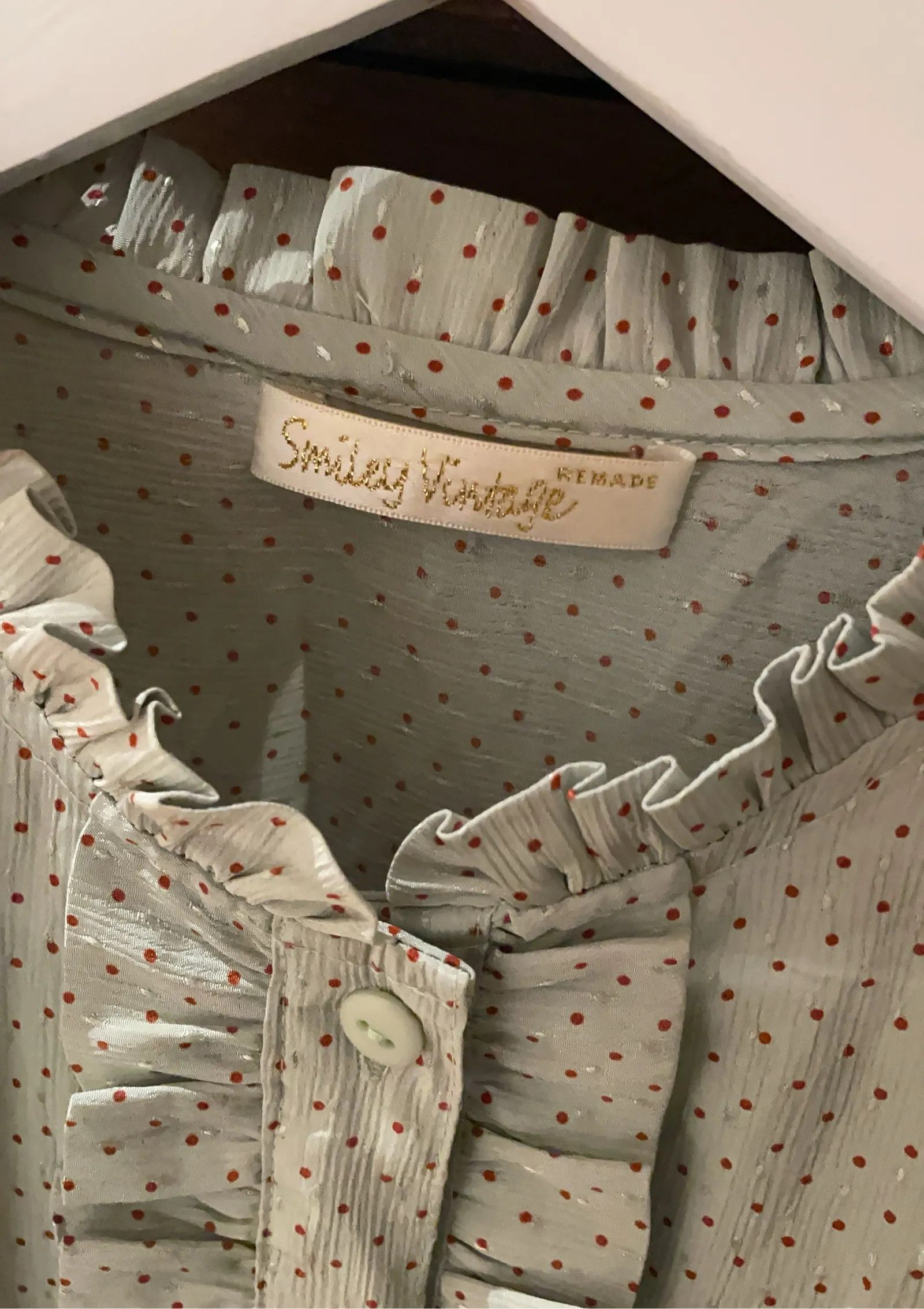 Vintage Smiley Vintage Blouse Size XS / US 0-2 / IT 36-38 - 3 Thumbnail