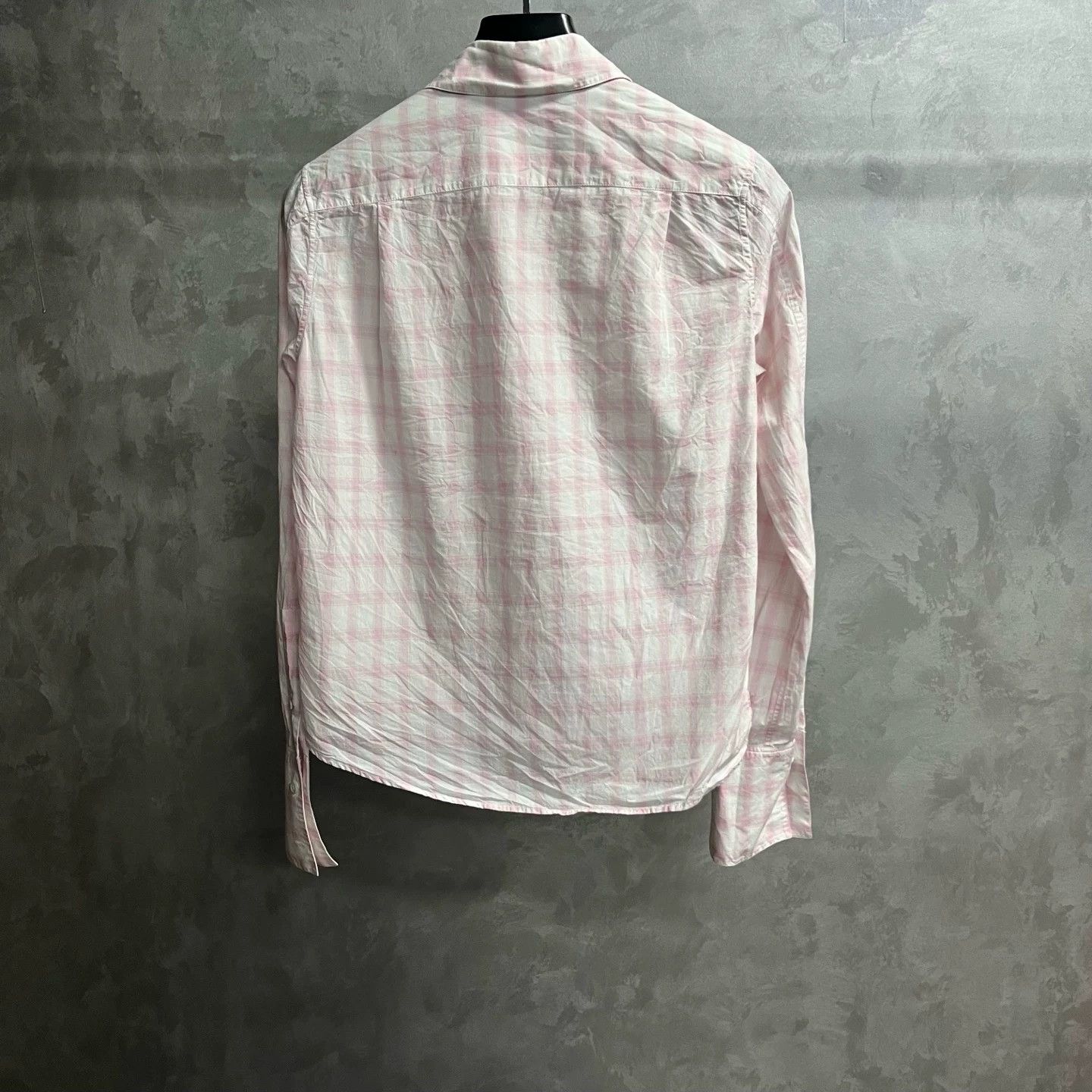 Loewe Loewe Plaid Cotton Red T-Shirt 34 Women Size XS / US 0-2 / IT 36-38 - 5 Thumbnail
