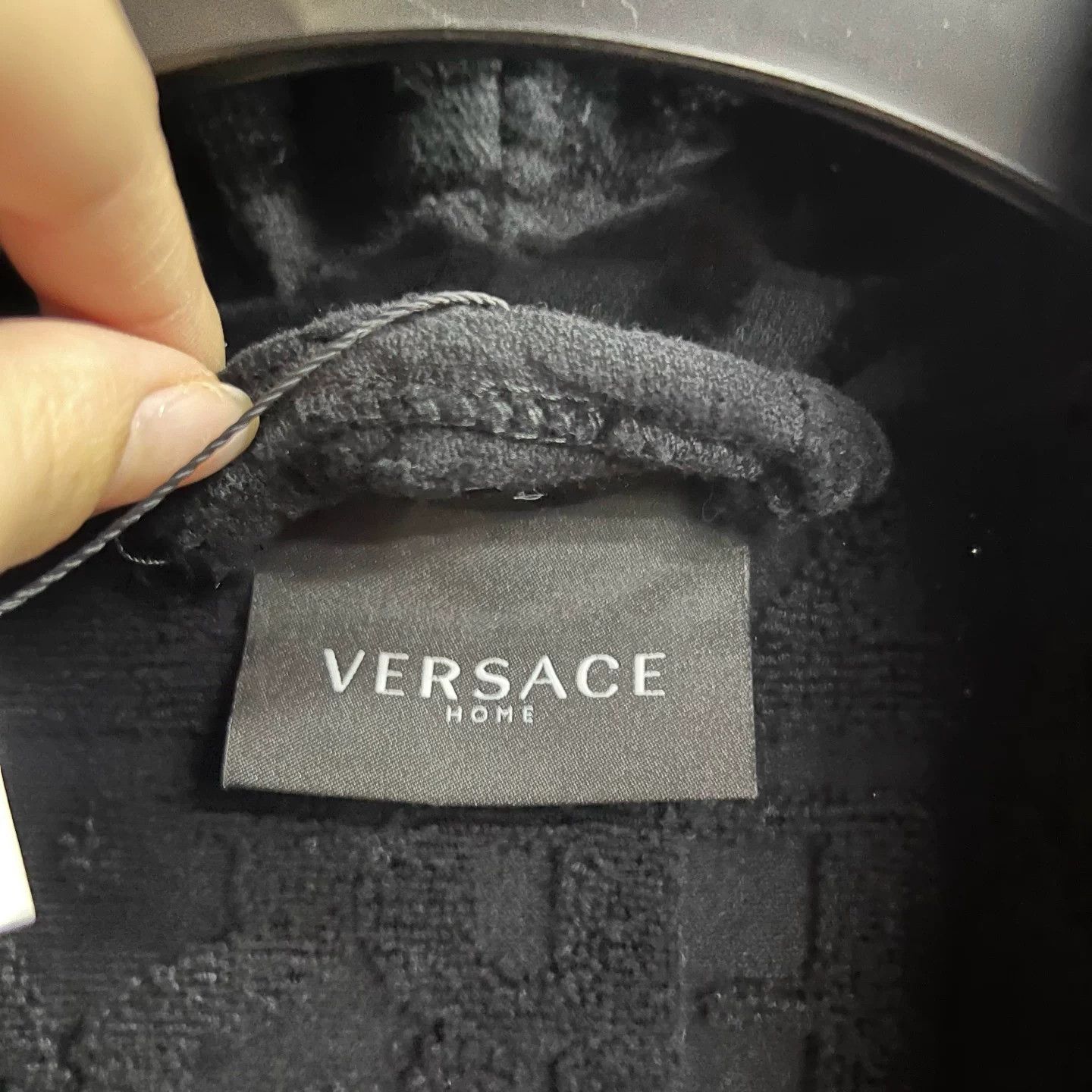 Versace Versace Cotton Black Jacket S Women Size S / US 4 / IT 40 - 2 Thumbnail
