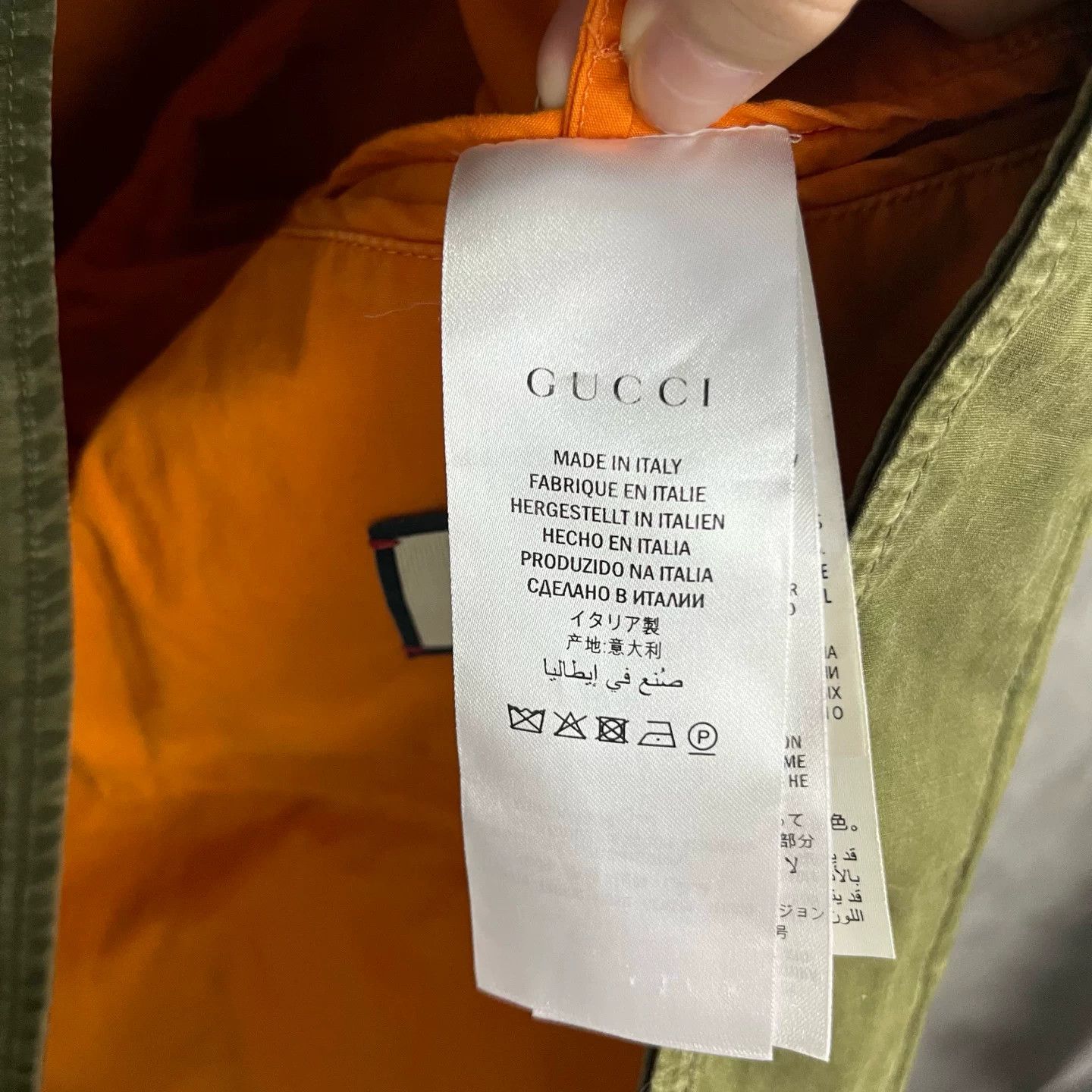 Gucci Gucci Embroidered Green Hoodie 48 Men Size US XL / EU 56 / 4 - 4 Thumbnail