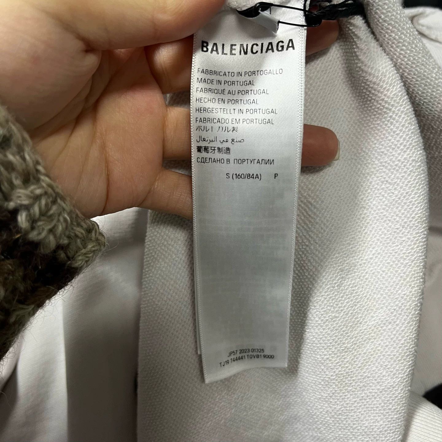 Balenciaga Balenciaga Printed Hoodie S Men Size US S / EU 44-46 / 1 - 7 Thumbnail