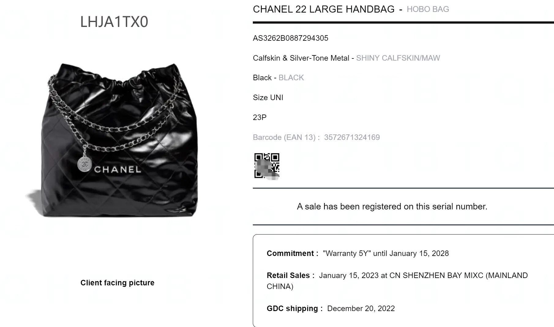Chanel Pre-loved Bag Very good condition Size ONE SIZE - 9 Thumbnail
