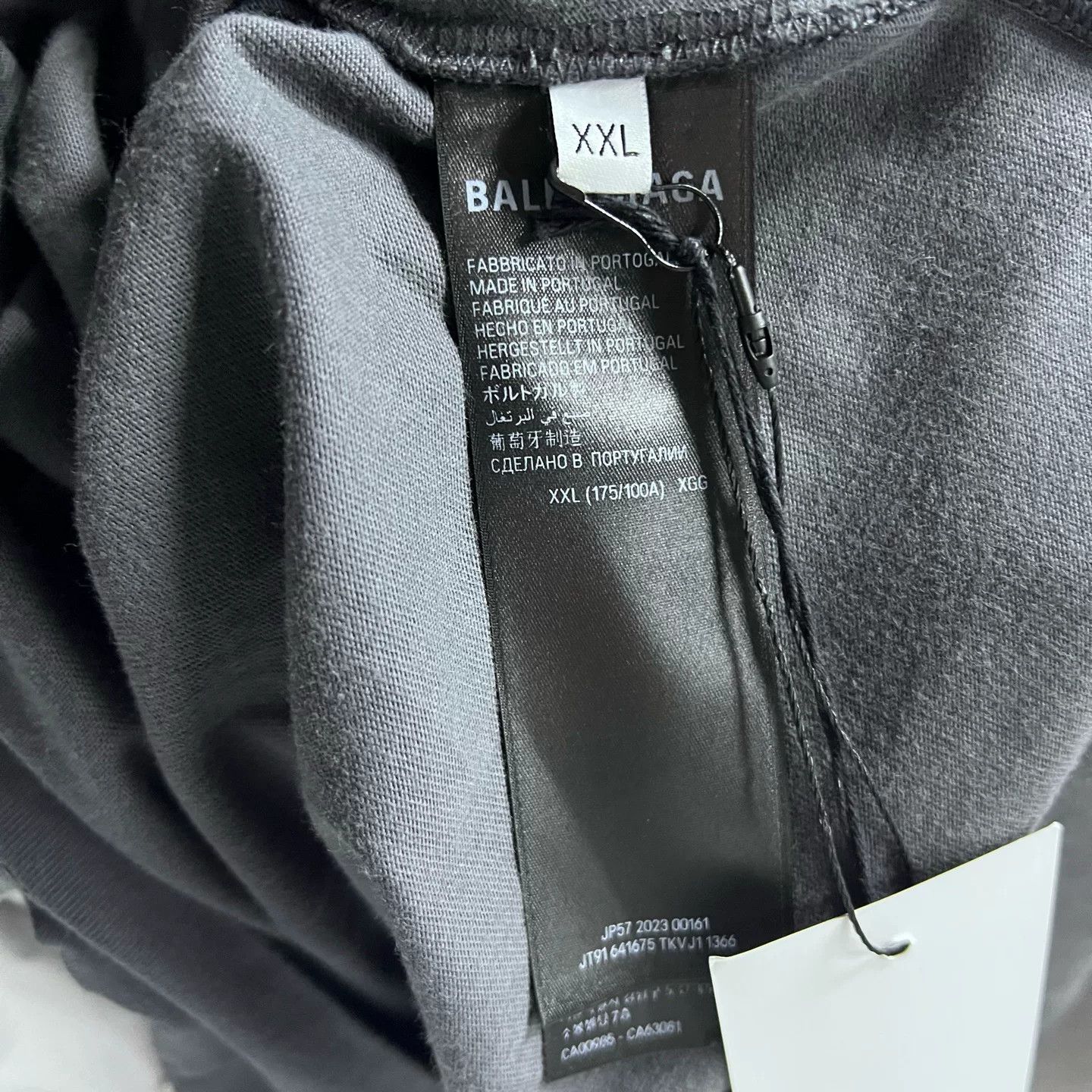 Balenciaga Balenciaga Retro Printed Gray Hoodie XXL Men Size US XXL / EU 58 / 5 - 4 Thumbnail