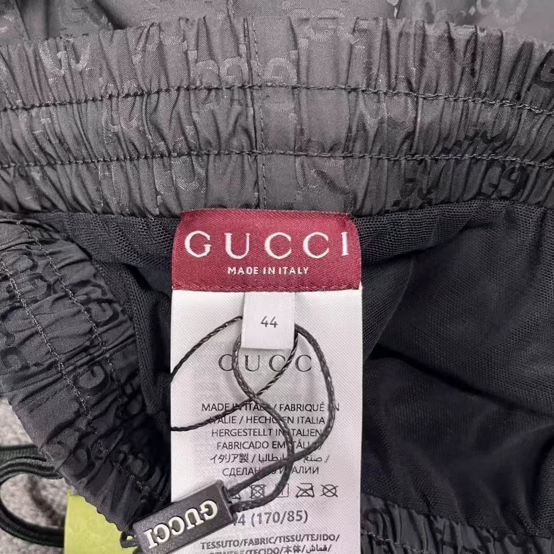 Gucci Gucci Nylon Black Hoodie 44 Men Size US L / EU 52-54 / 3 - 2 Thumbnail