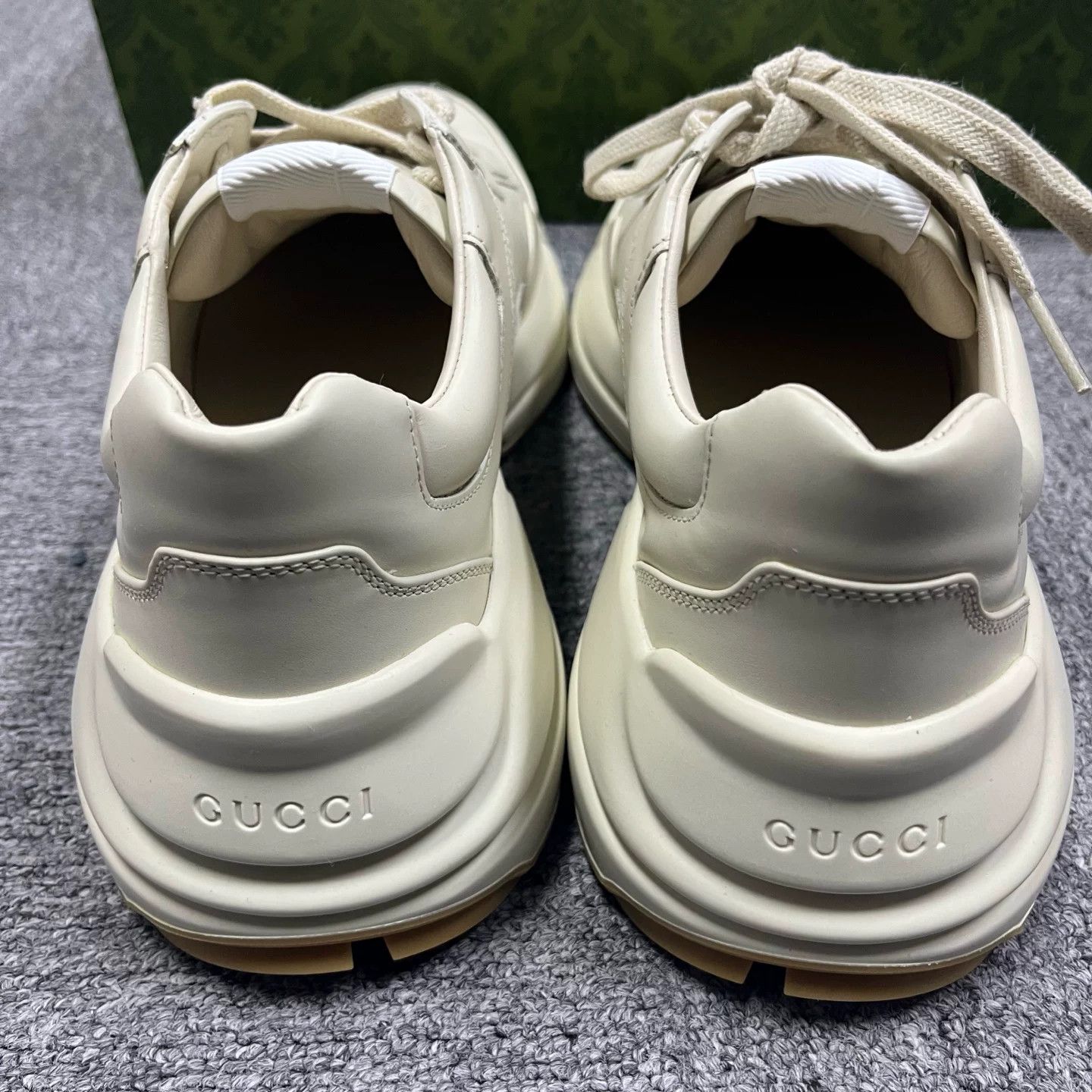 Gucci Gucci Retro White Lowtop Sneakers 6.5 Women Size US 6.5 / IT 36.5 - 4 Thumbnail