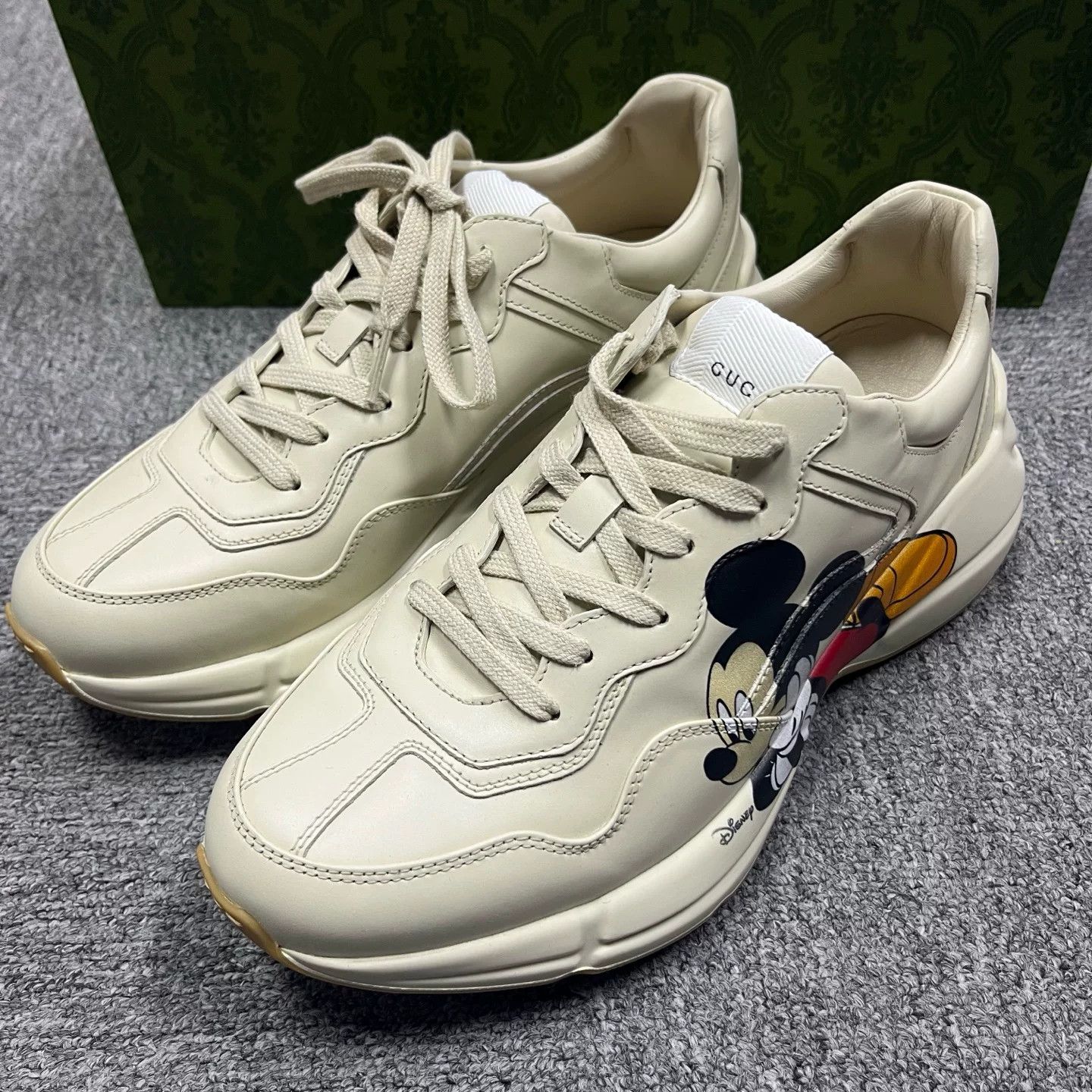 Gucci Gucci Retro White Lowtop Sneakers 6.5 Women Size US 6.5 / IT 36.5 - 2 Thumbnail