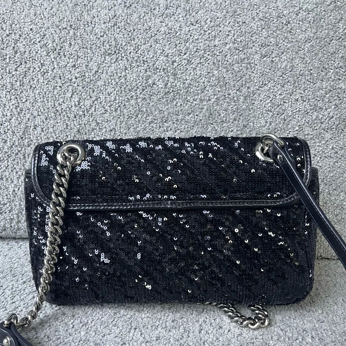 Gucci Gucci Retro Black Shoulder Bag 26 Women Size ONE SIZE - 3 Thumbnail