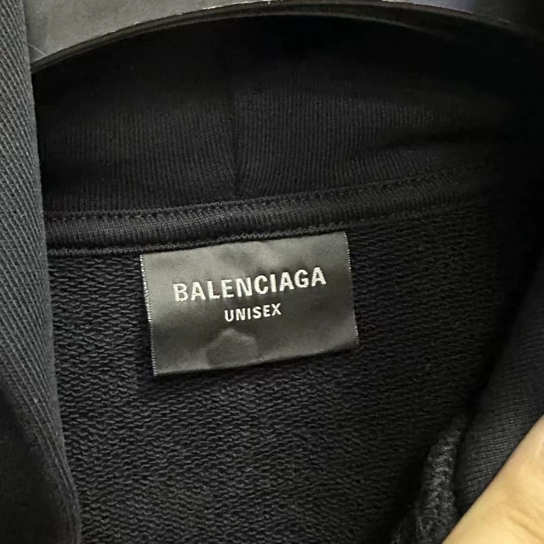 Balenciaga Balenciaga Printed Hoodie XXS Men Size US XXS / EU 40 - 3 Thumbnail