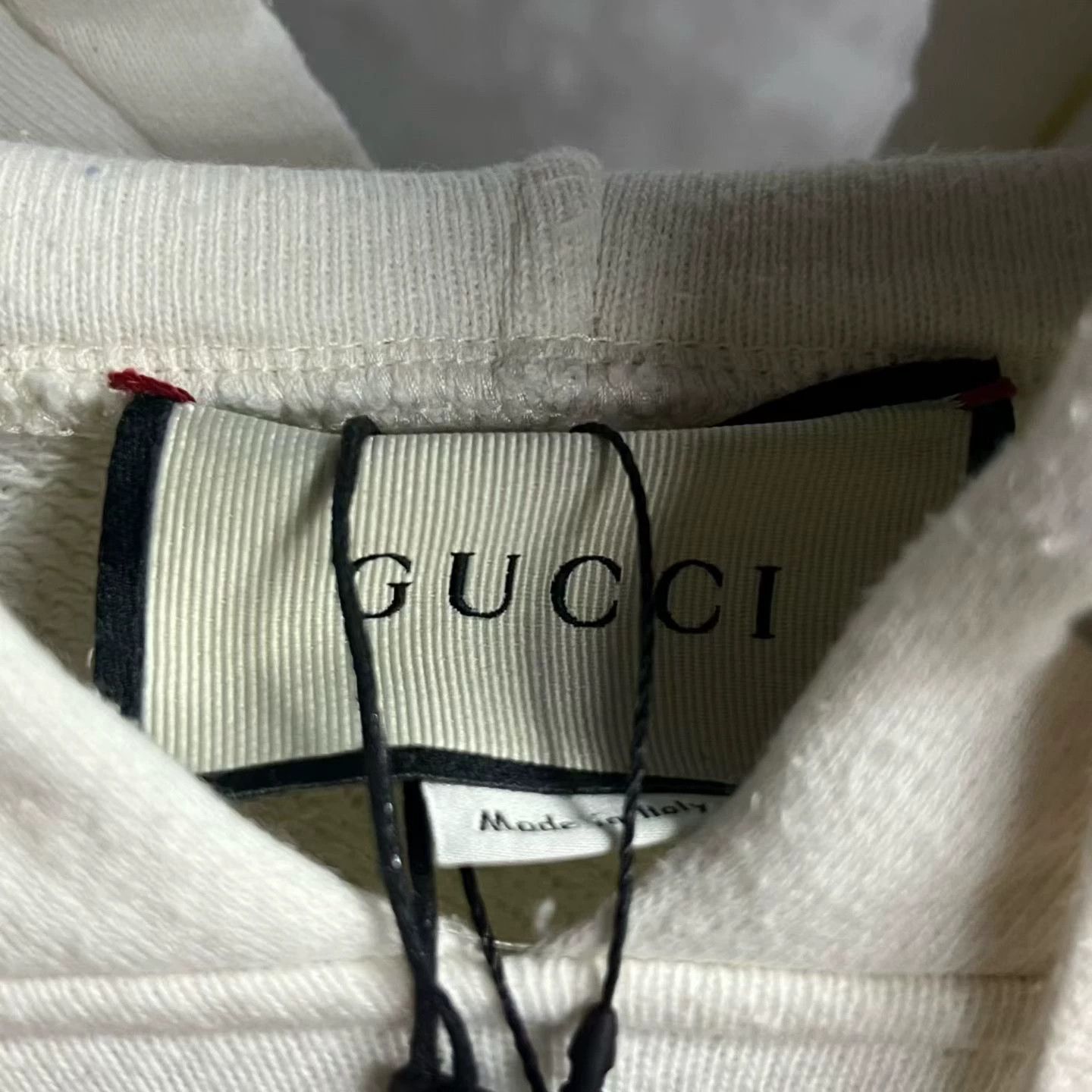 Gucci Gucci Retro Printed White T-Shirt L Women Size L / US 10 / IT 46 - 2 Thumbnail