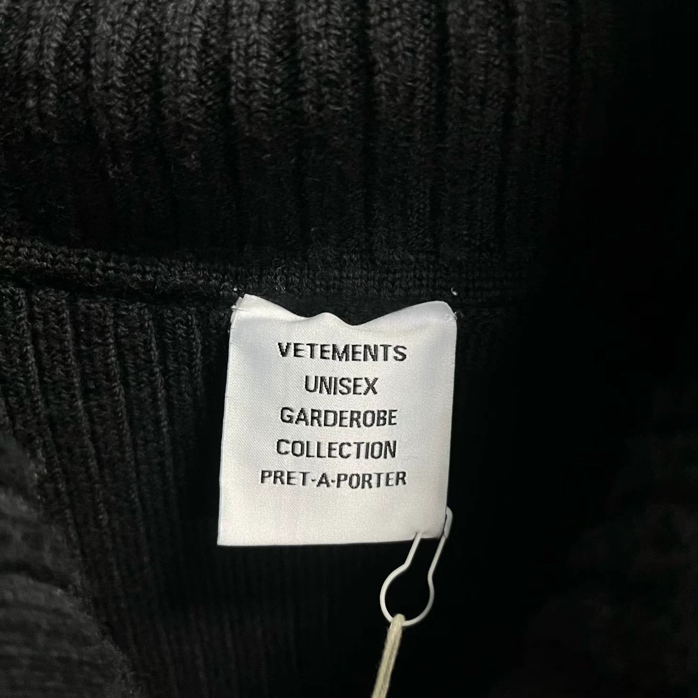 Vetements Vetements Casual Oversized Black Jacket M Women Size M / US 6-8 / IT 42-44 - 2 Thumbnail