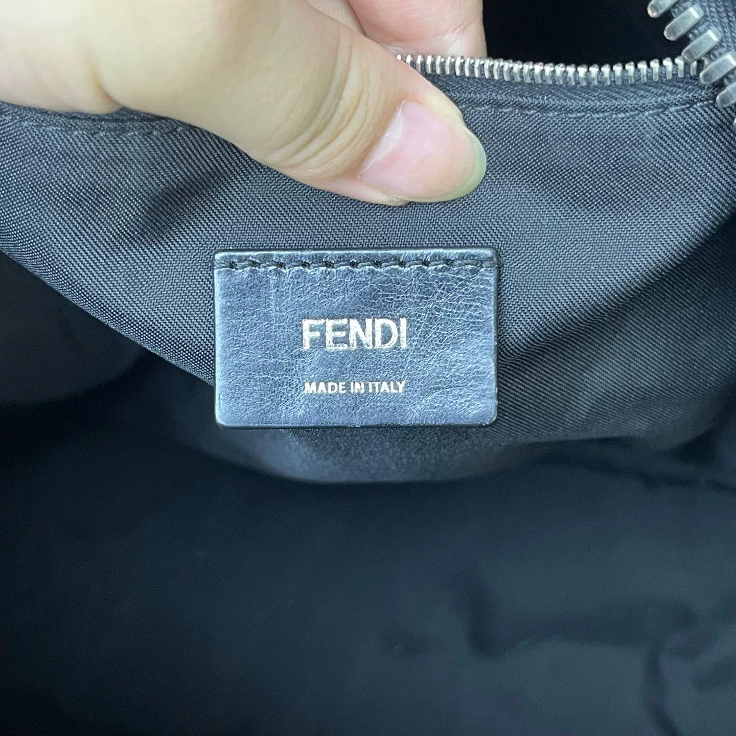 Fendi Fendi Retro Black Shoulder Bag Women Size ONE SIZE - 6 Thumbnail