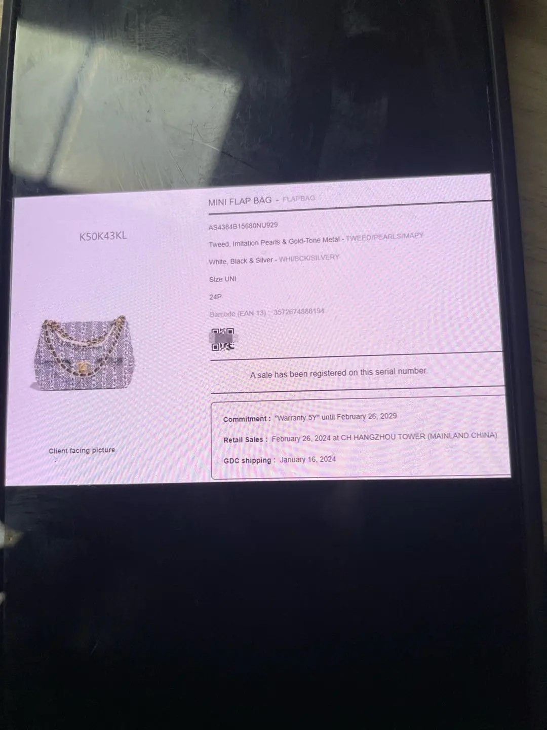 Chanel Pre-loved Bag Very good condition Size ONE SIZE - 8 Thumbnail