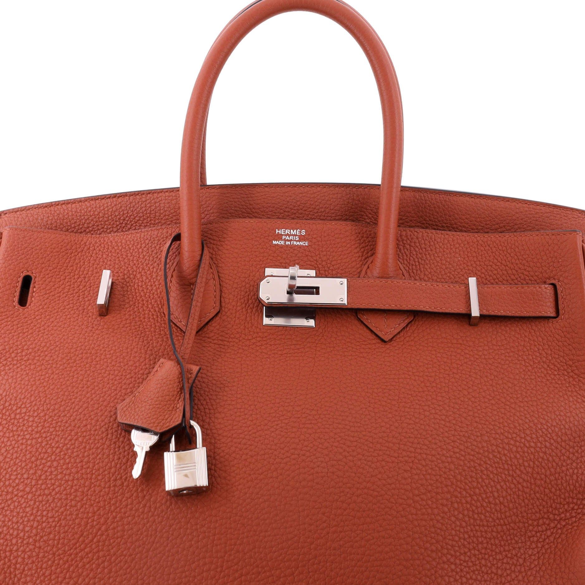 Hermes Birkin Handbag Size ONE SIZE - 5 Thumbnail