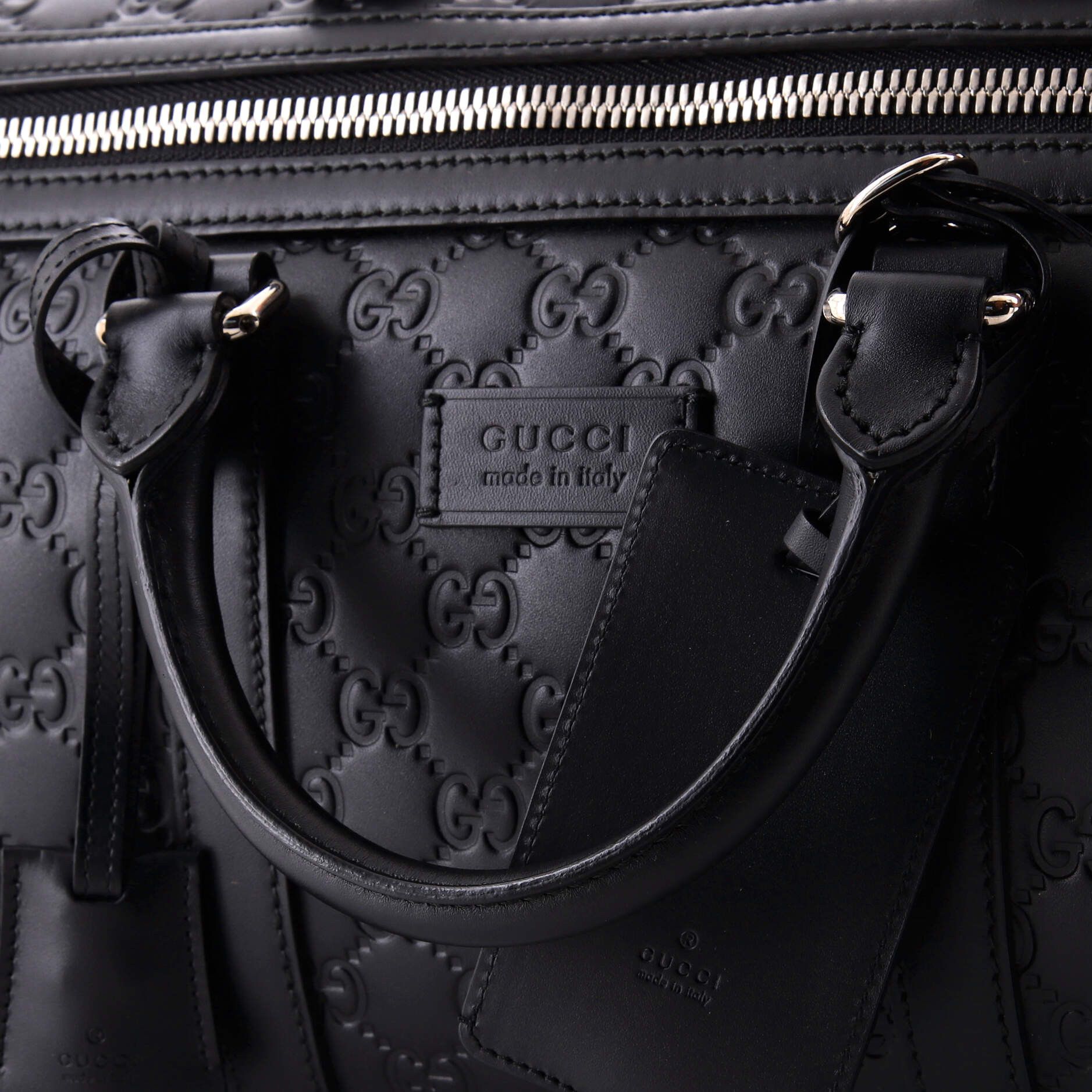 Gucci Signature Convertible Duffle Bag Size ONE SIZE - 7 Thumbnail