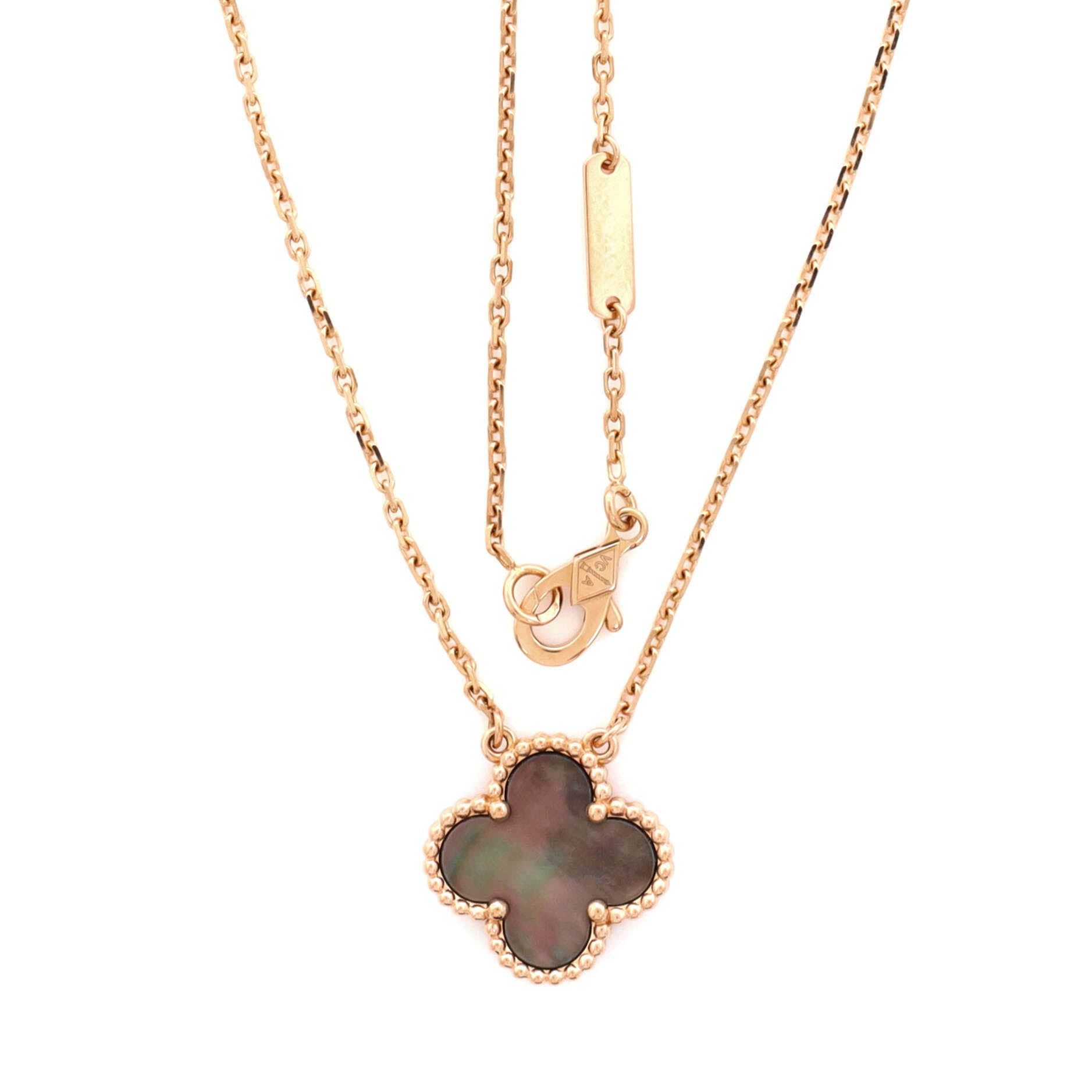 Van Cleef & Arpels Vintage Alhambra Pendant Necklace Size ONE SIZE - 3 Thumbnail