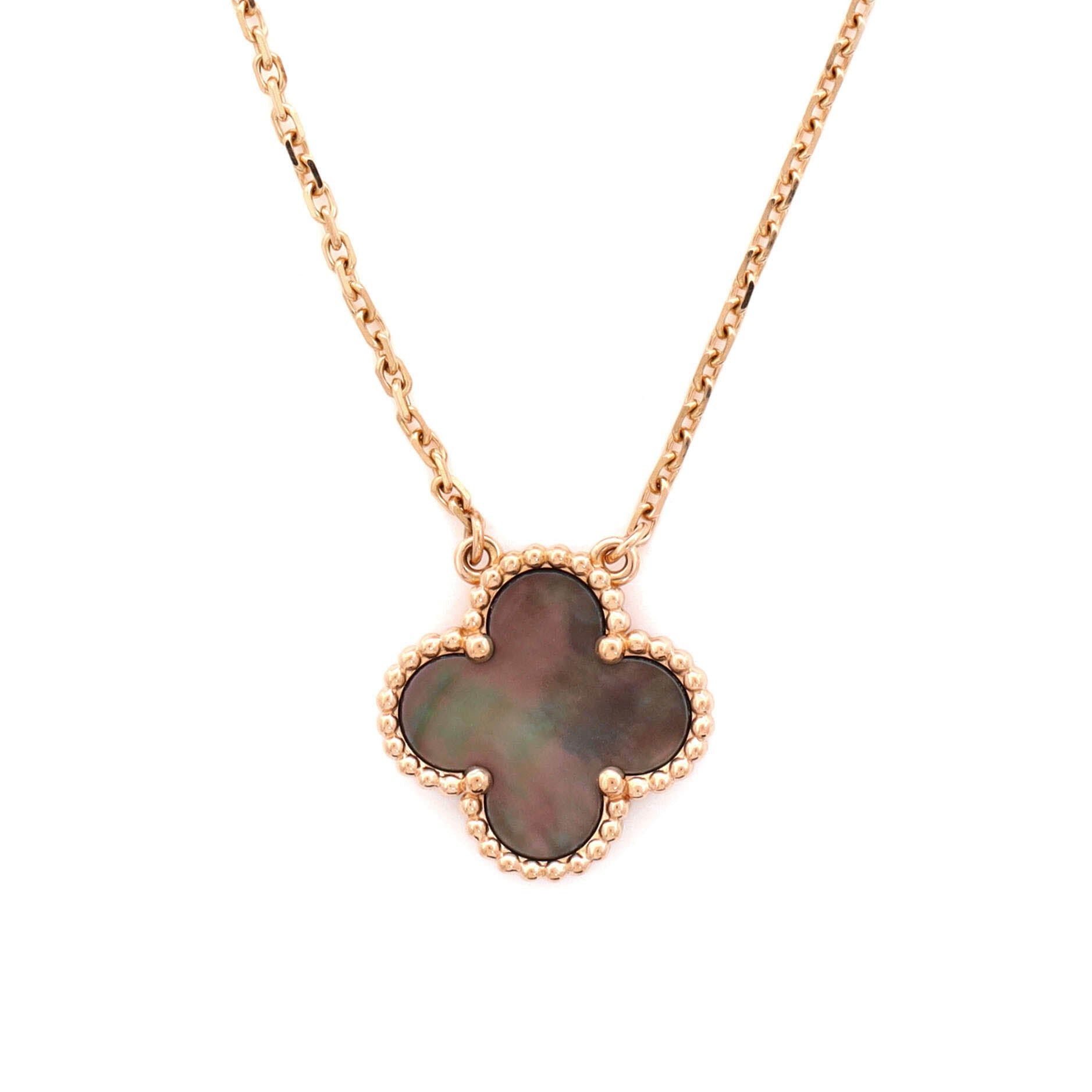 Van Cleef & Arpels Vintage Alhambra Pendant Necklace Size ONE SIZE - 4 Thumbnail