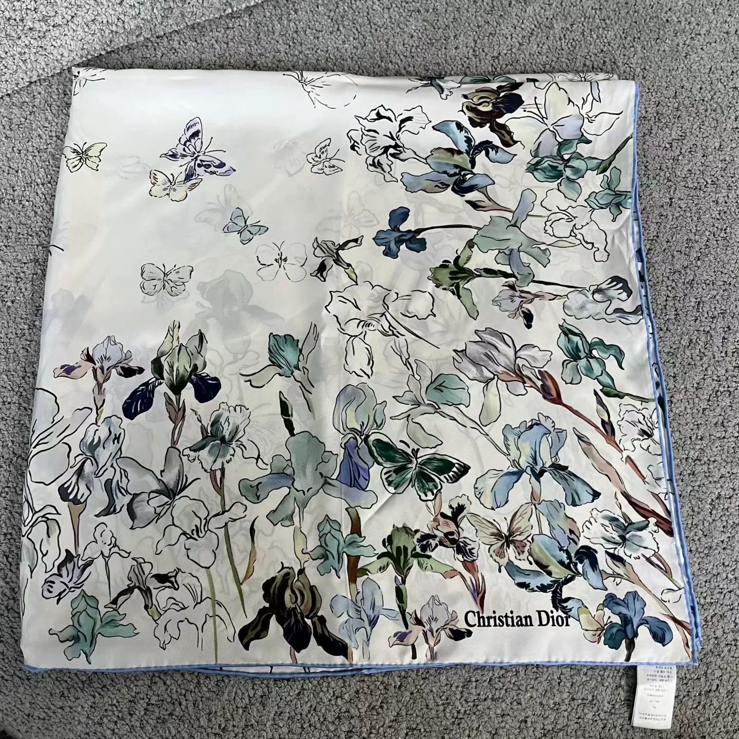 Dior Dior Printed Graphic Blue Hoodie Men Size US M / EU 48-50 / 2 - 4 Thumbnail