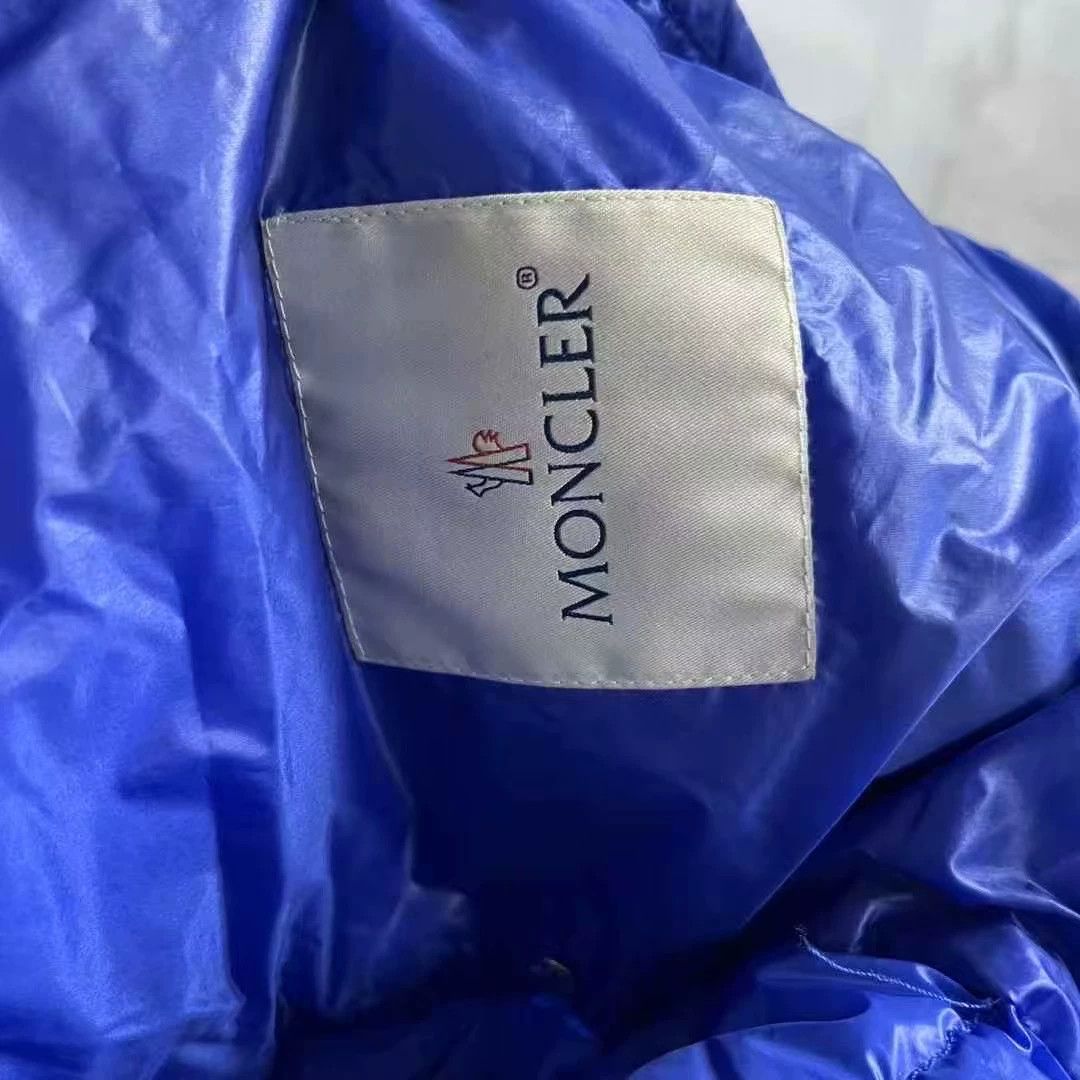 Moncler Moncler Retro Blue Down Jacket 1 Women Size XS / US 0-2 / IT 36-38 - 2 Thumbnail