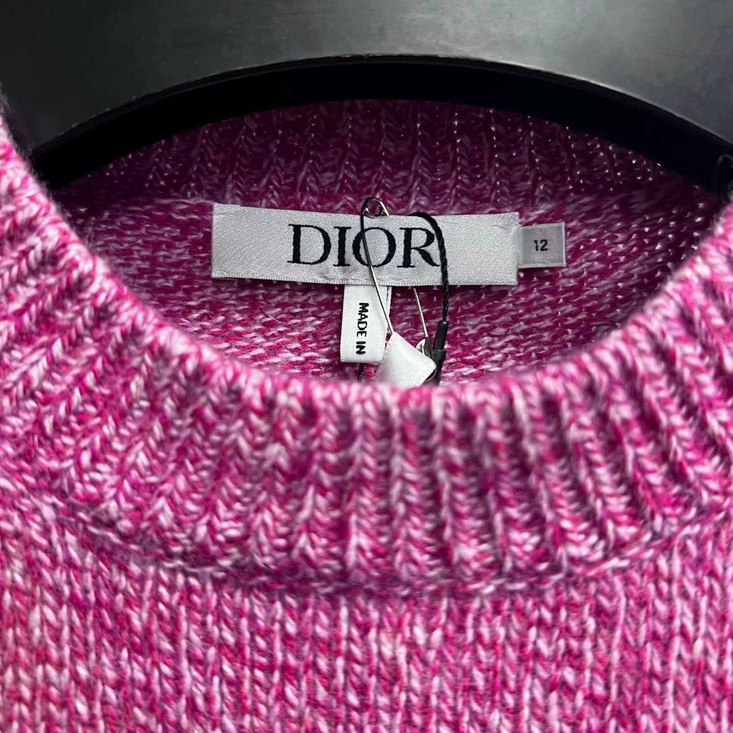 Dior Dior Striped T-Shirt 12 Women Size XS / US 0-2 / IT 36-38 - 2 Thumbnail