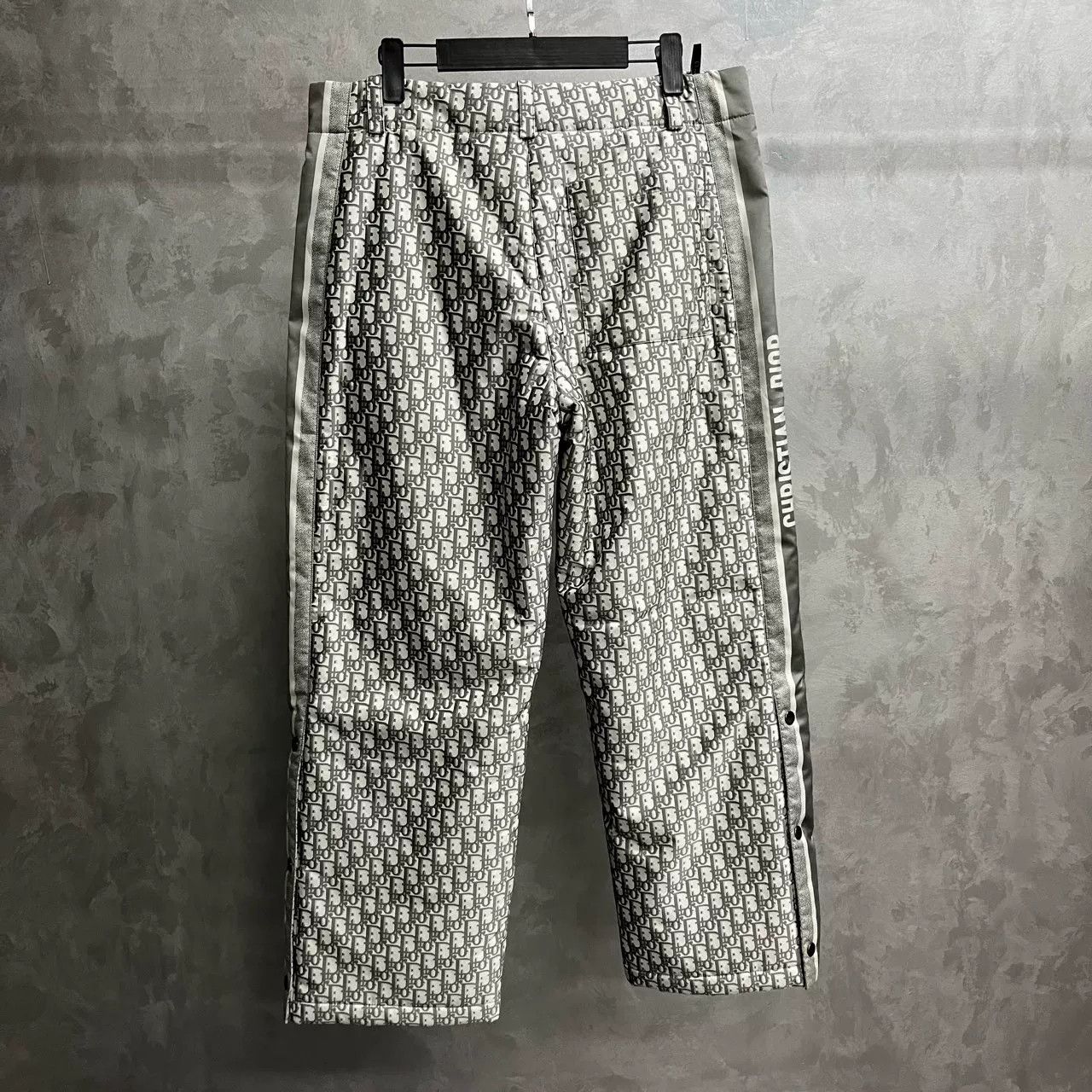 Dior Dior Retro Graphic Gray Pants 34 Women Size 34" / US 12 / IT 48 - 3 Thumbnail