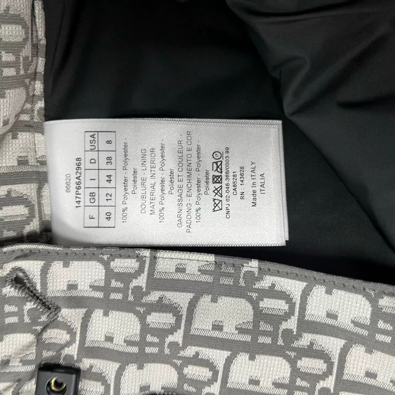 Dior Dior Retro Graphic Gray Pants 34 Women Size 34" / US 12 / IT 48 - 7 Thumbnail