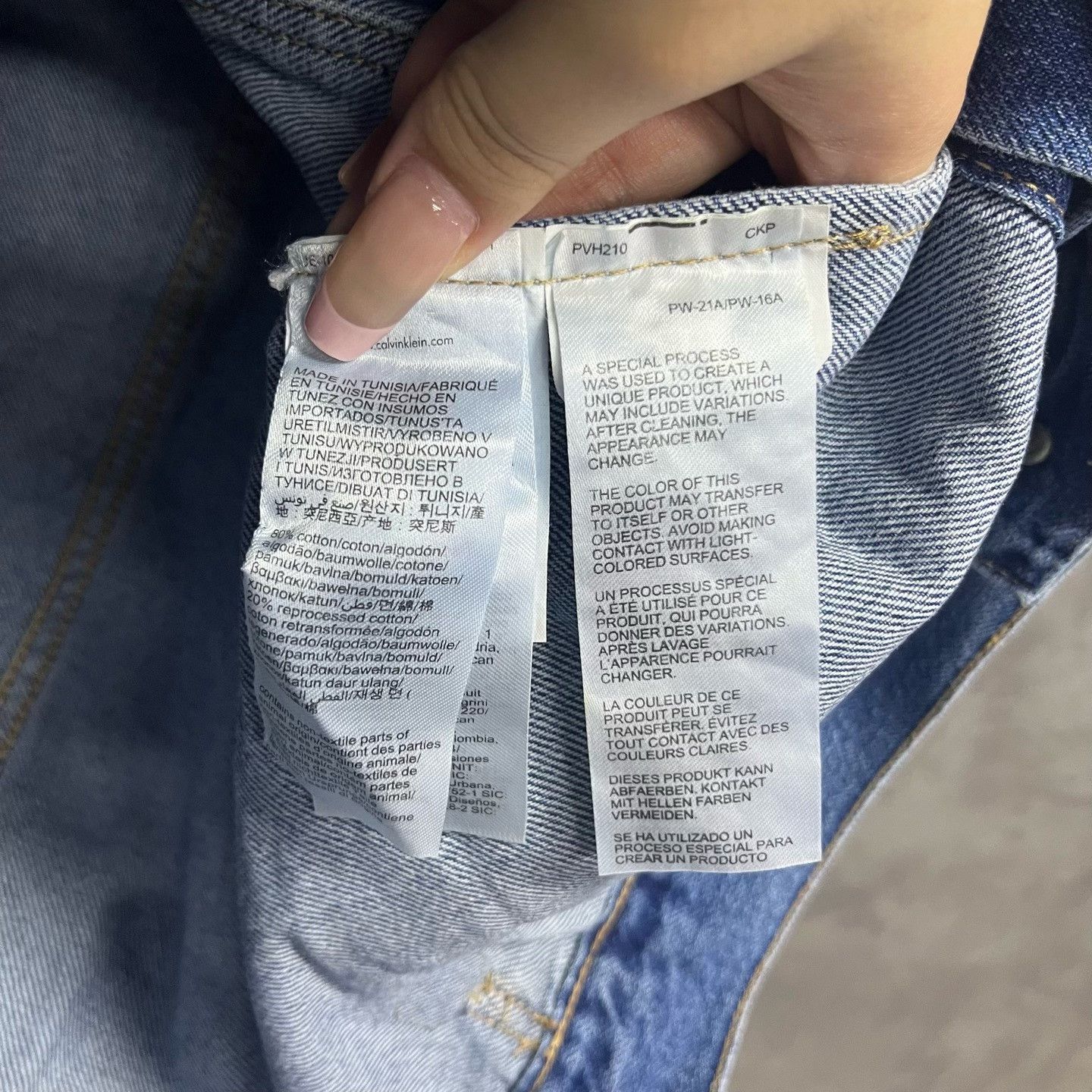 Calvin Klein Calvin Klein Denim Blue Light Jacket S Men Size US S / EU 44-46 / 1 - 4 Thumbnail