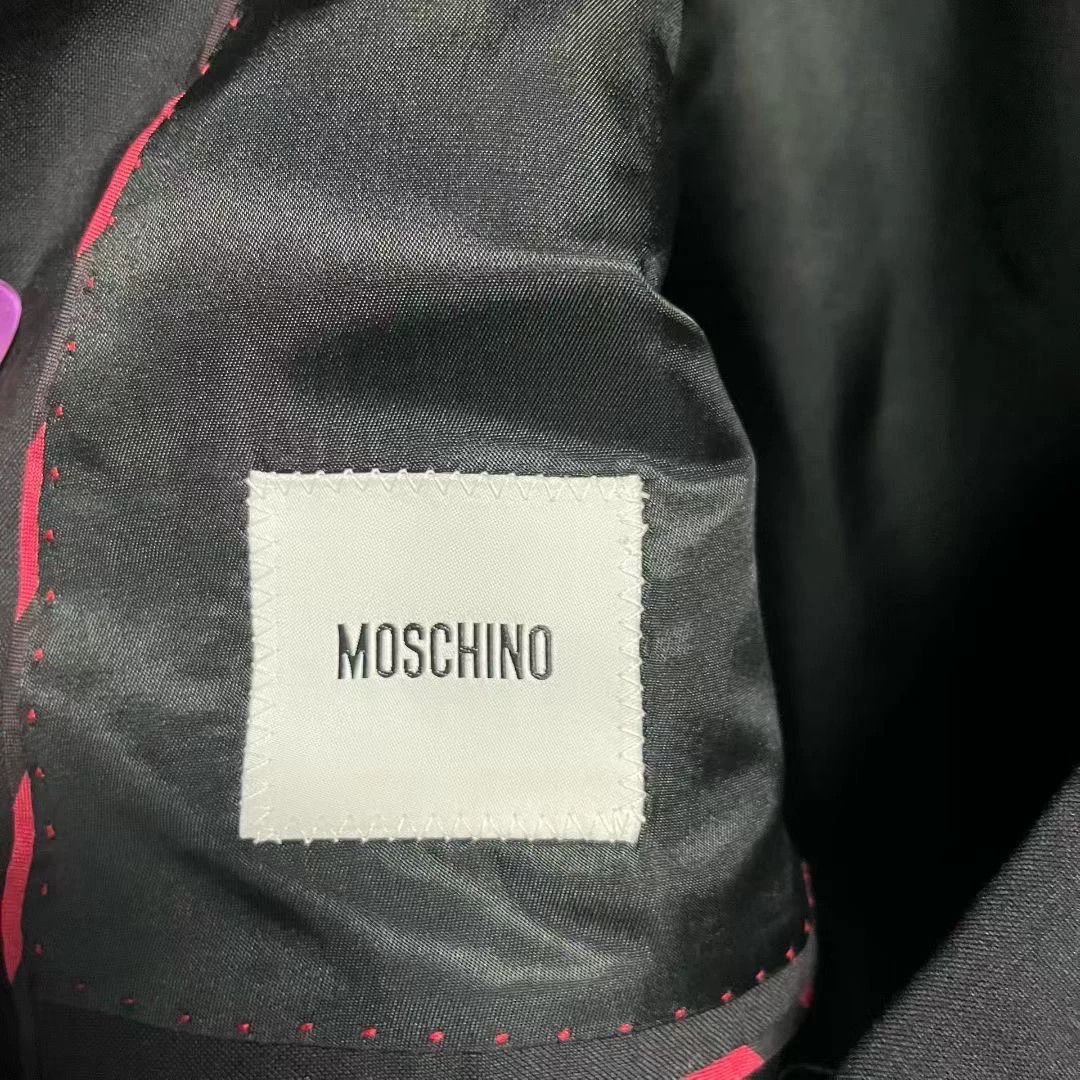 Moschino Moschino Formal Black Suit 48 Men Size 40R - 3 Thumbnail