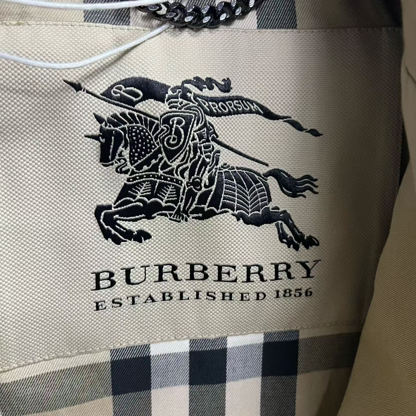 Burberry Burberry Long Beige Coat 32 Women Size XS / US 0-2 / IT 36-38 - 2 Thumbnail