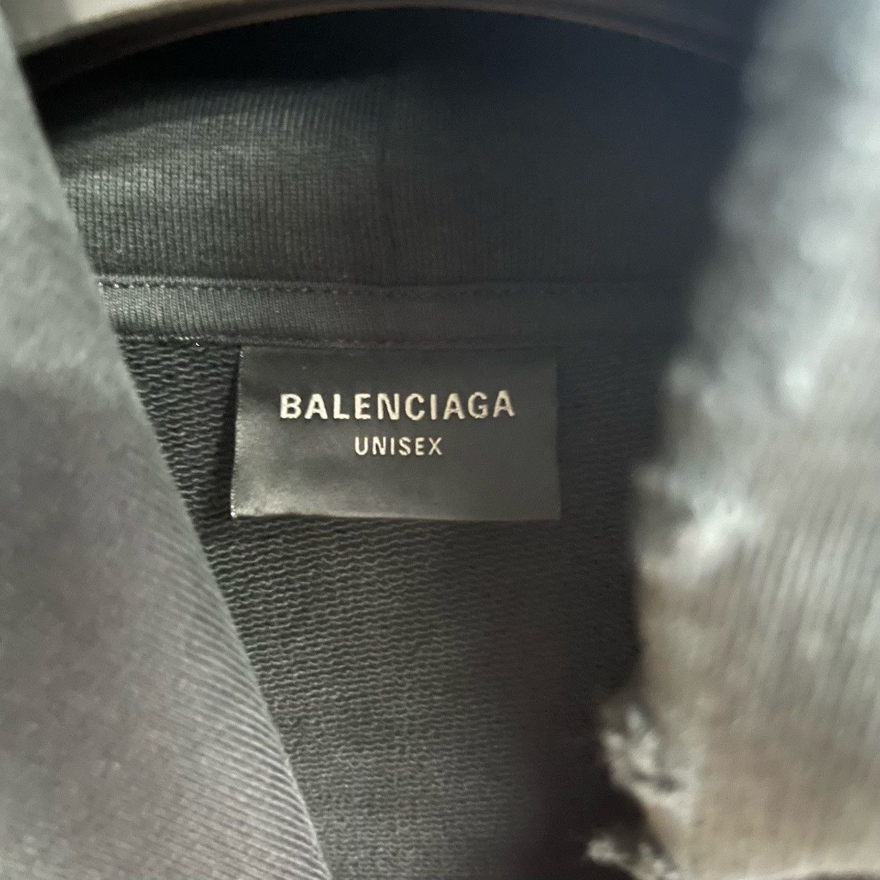 Balenciaga Balenciaga Printed Black Hoodie L Men Size US L / EU 52-54 / 3 - 2 Thumbnail
