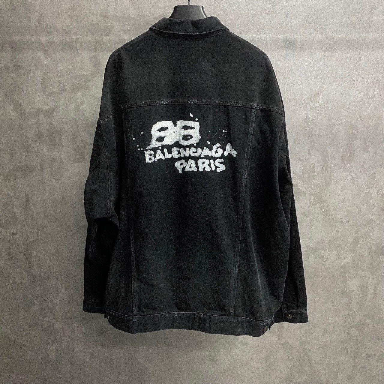 Balenciaga Balenciaga Retro Printed Black Light Jacket 23 Men Size US XS / EU 42 / 0 - 2 Thumbnail