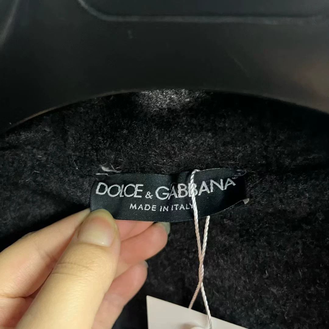 Dolce & Gabbana Dolce & Gabbana Black Down Jacket 46 Women Size L / US 10 / IT 46 - 3 Thumbnail