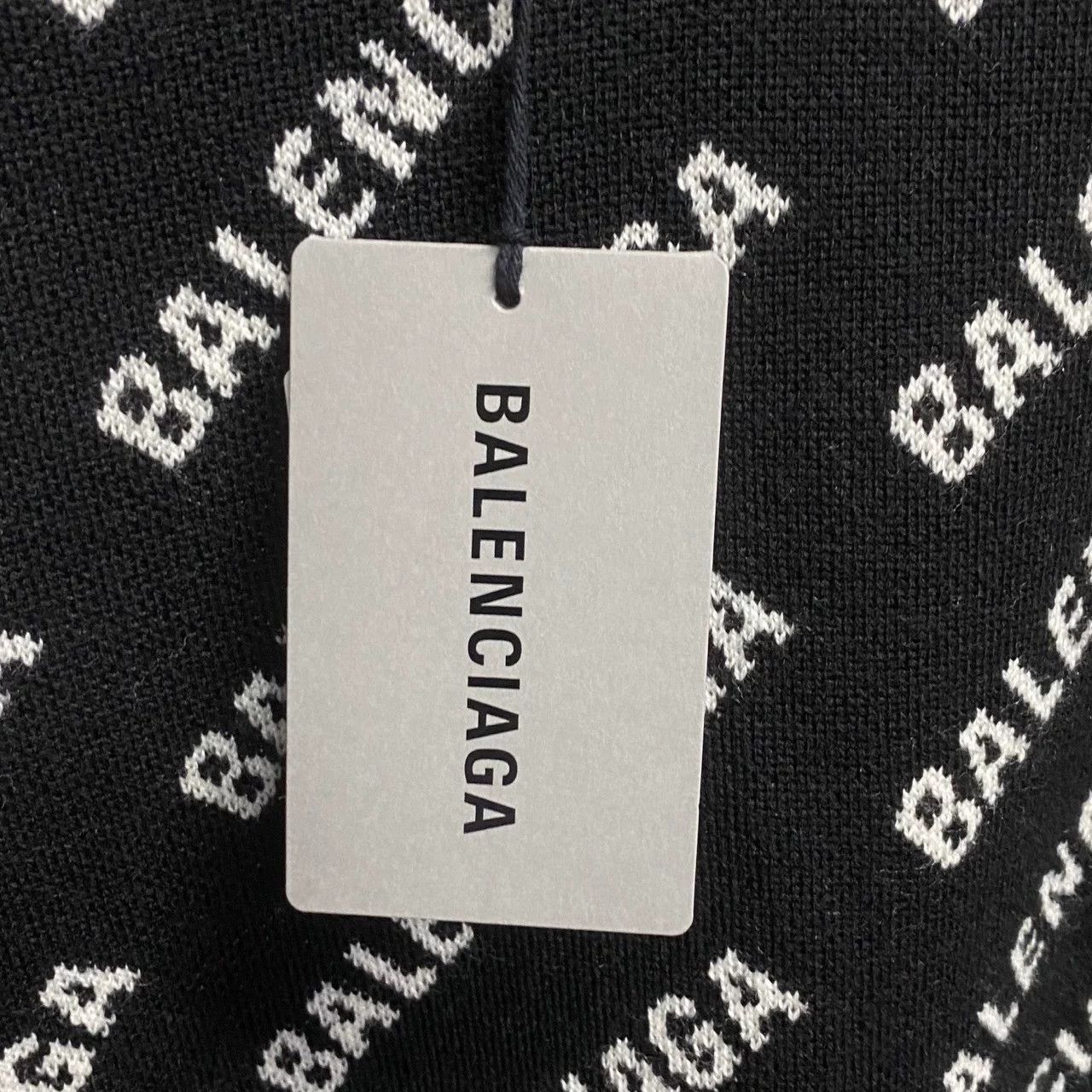 Balenciaga Balenciaga Retro Graphic Black Sweater S Women Size S / US 4 / IT 40 - 3 Thumbnail