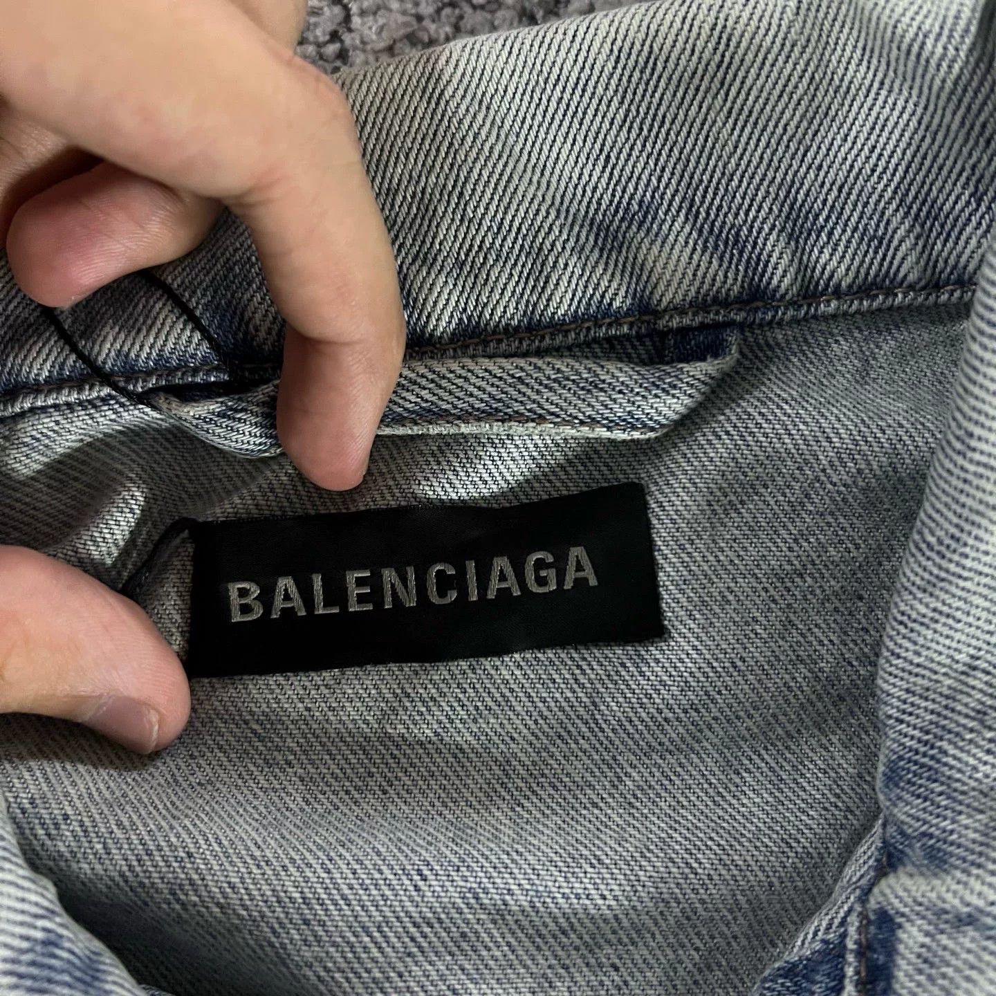 Balenciaga Balenciaga Retro Printed Blue Jacket 36 Women Size S / US 4 / IT 40 - 8 Thumbnail