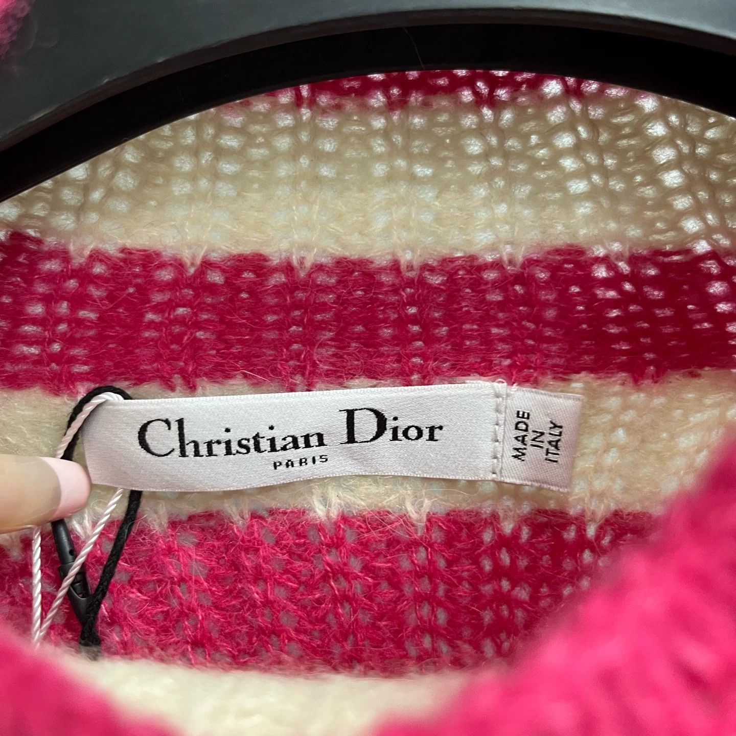 Dior Dior Knit Striped Multi Hoodie 36 Men Size US S / EU 44-46 / 1 - 2 Thumbnail