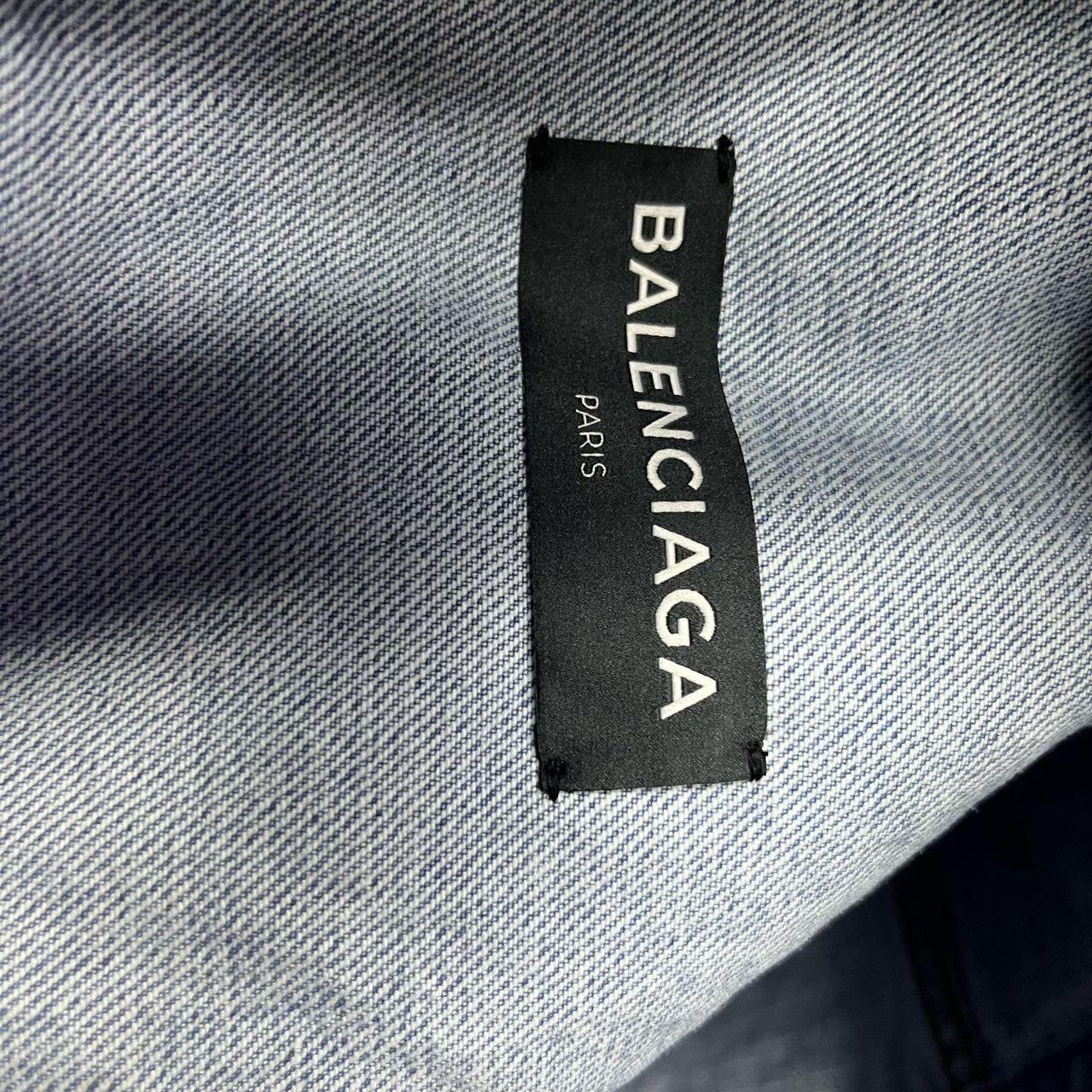 Balenciaga Balenciaga Retro Denim Blue Light Jacket 44 Men Size US L / EU 52-54 / 3 - 5 Thumbnail