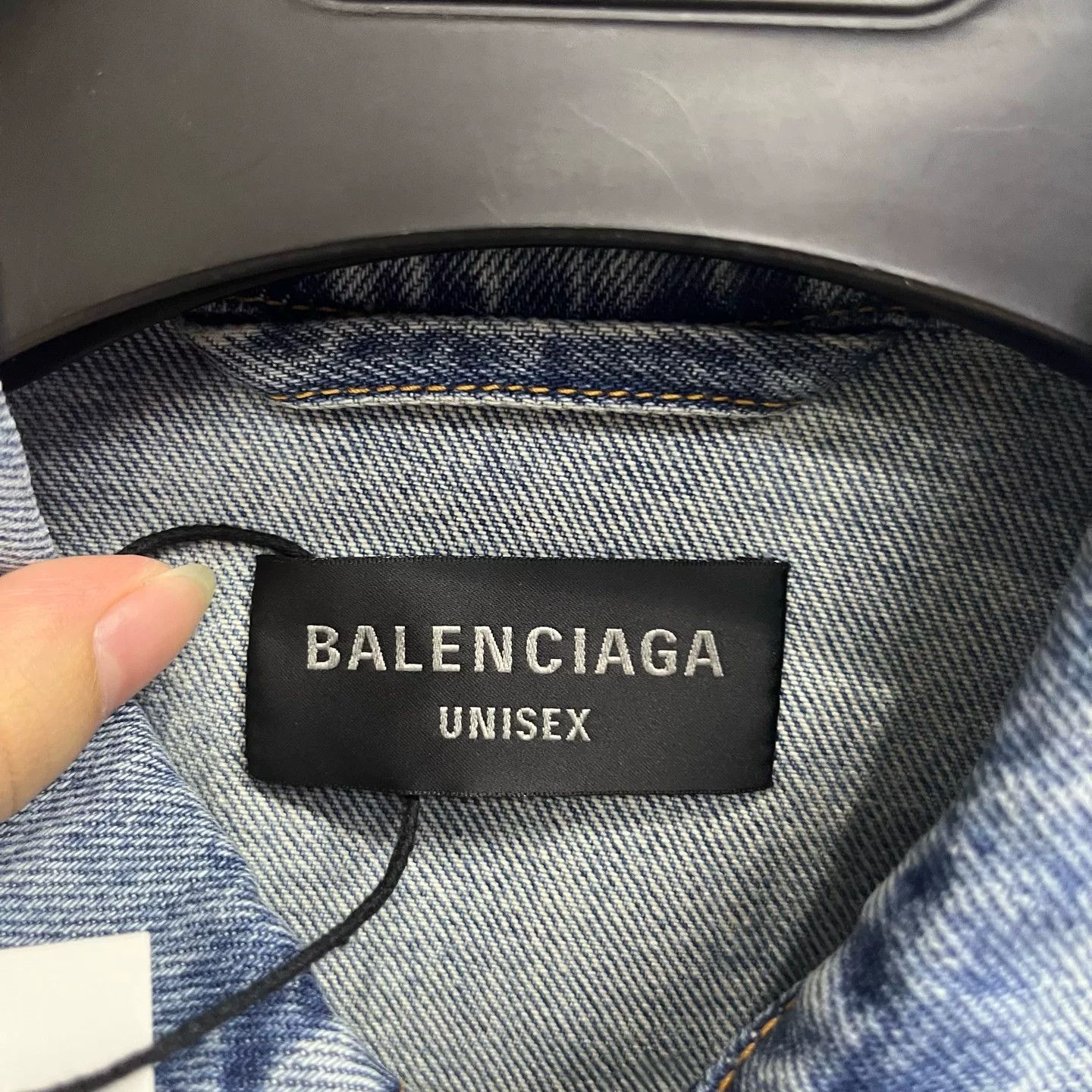 Balenciaga Balenciaga Embroidered Blue Jacket S Women Size S / US 4 / IT 40 - 5 Thumbnail