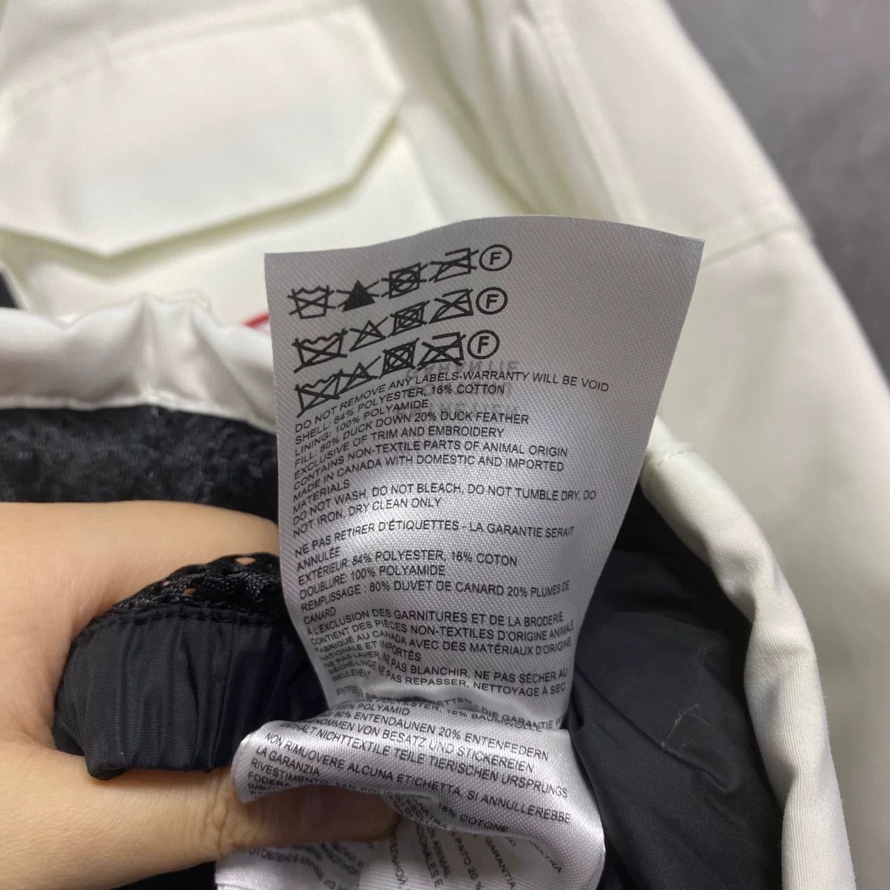 Canada Goose Canada Goose Retro Graphic White Heavy Coat XXS Men Size US XXS / EU 40 - 6 Thumbnail