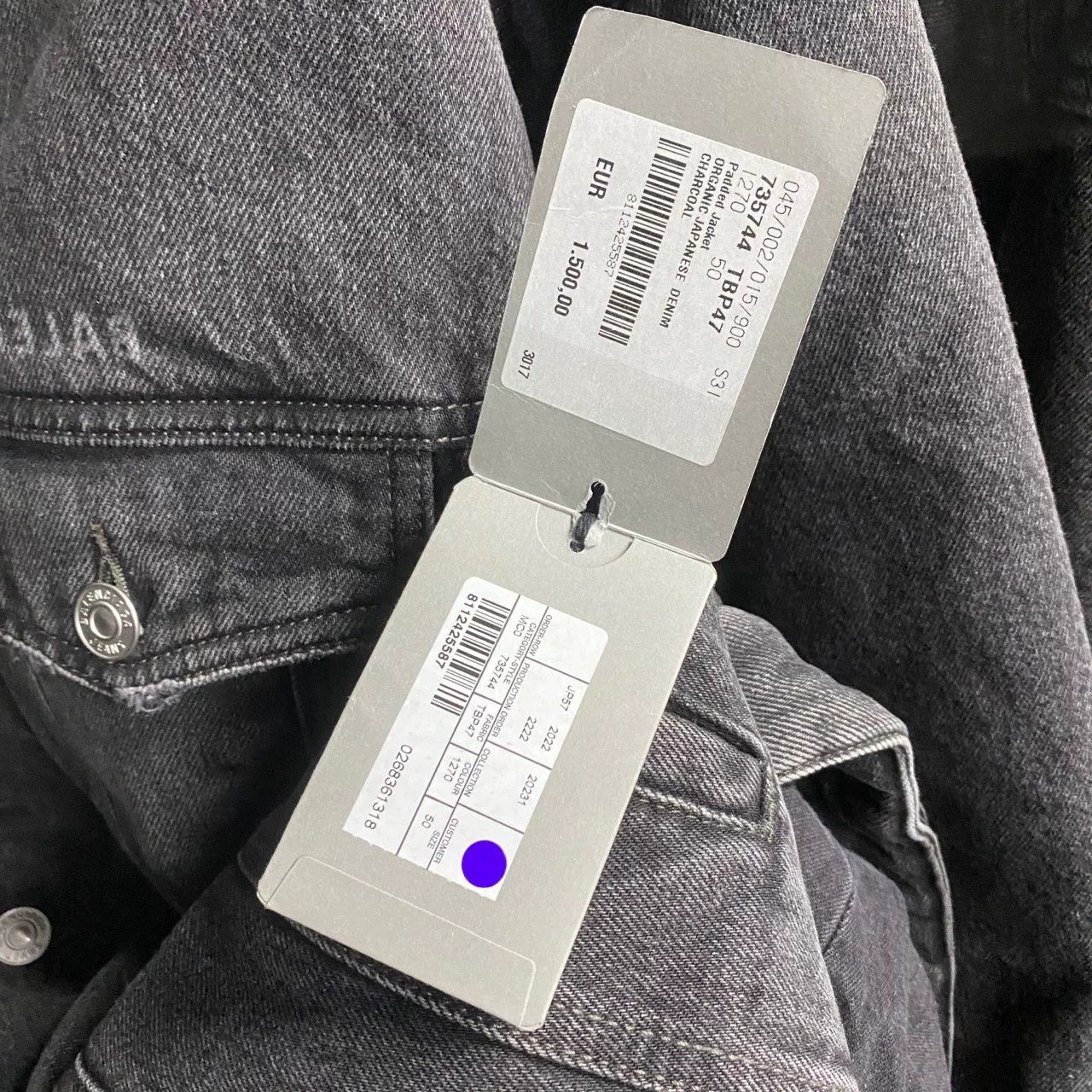 Balenciaga Balenciaga Retro Printed Gray Light Jacket 48 Men Size US XL / EU 56 / 4 - 4 Thumbnail