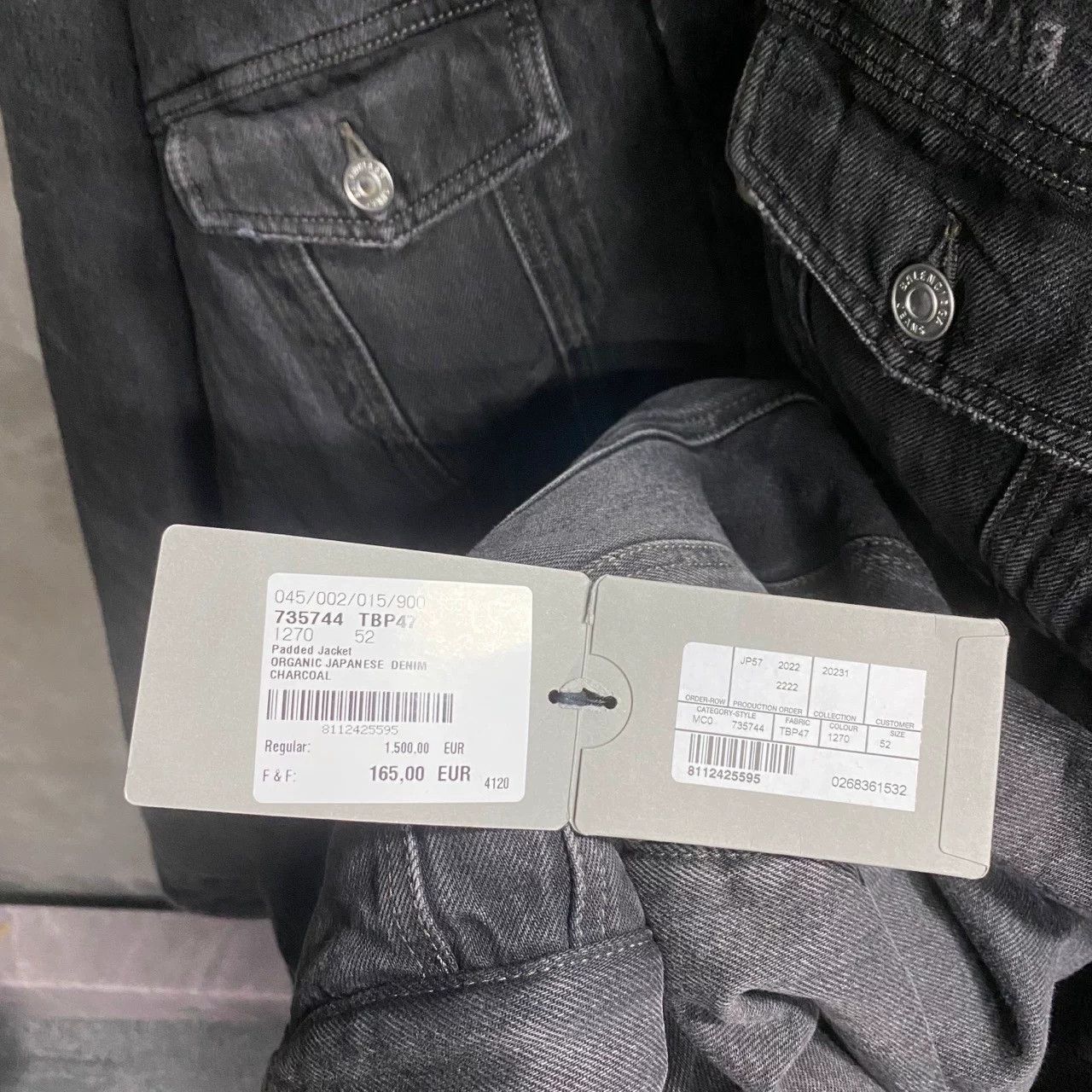 Balenciaga Balenciaga Retro Printed Gray Light Jacket 48 Men Size US XL / EU 56 / 4 - 5 Thumbnail