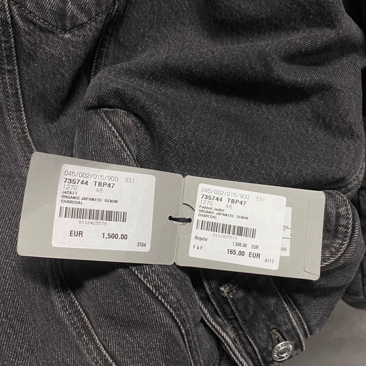 Balenciaga Balenciaga Retro Printed Gray Light Jacket 48 Men Size US XL / EU 56 / 4 - 6 Thumbnail