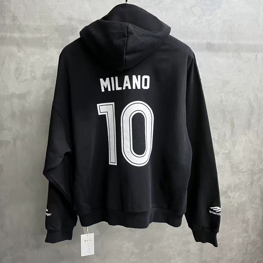 Balenciaga Balenciaga Printed Hoodie XS Men Size US XS / EU 42 / 0 - 5 Thumbnail