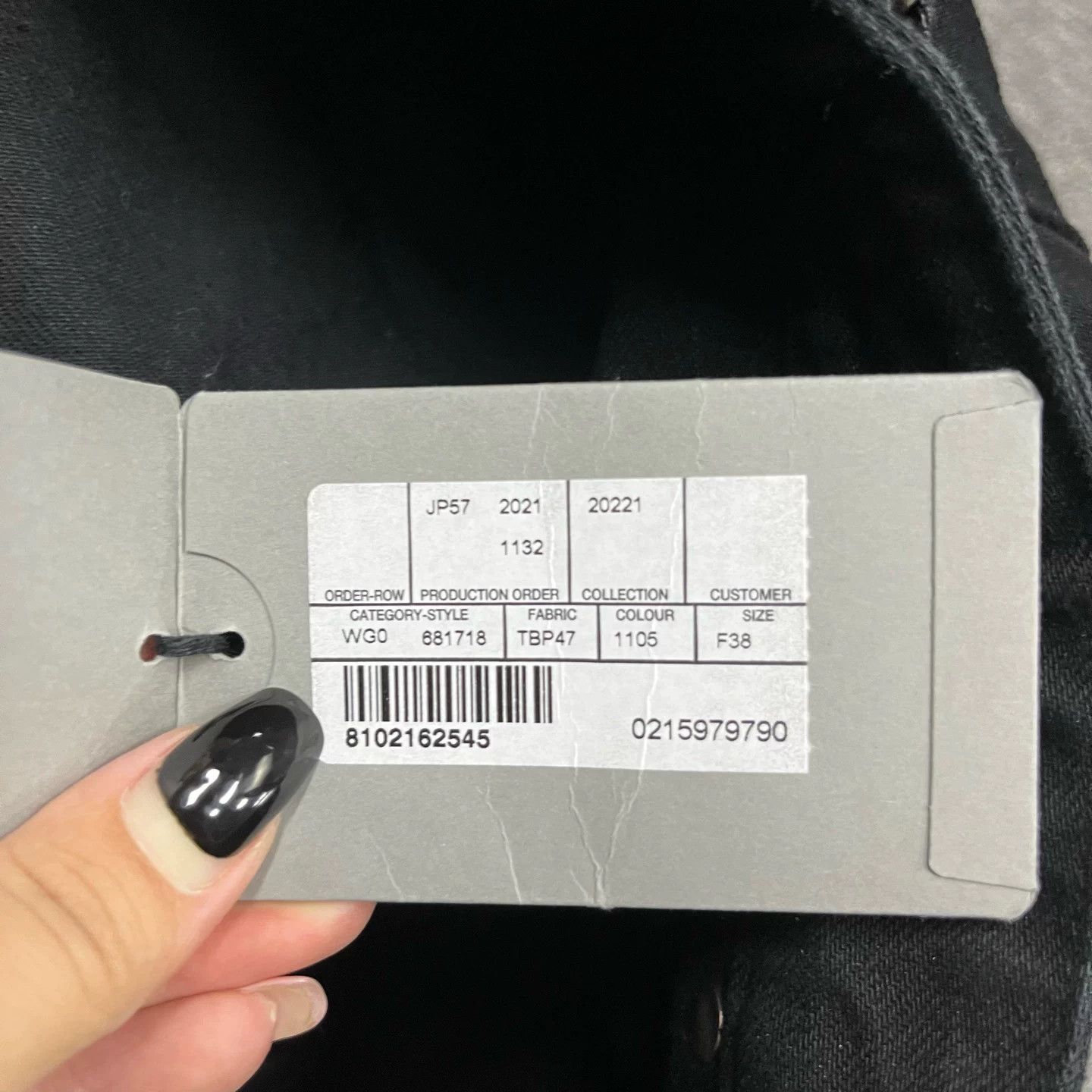 Balenciaga Balenciaga Denim Black Skirt 38 Women Size 38" / US 16 / IT 52 - 5 Thumbnail