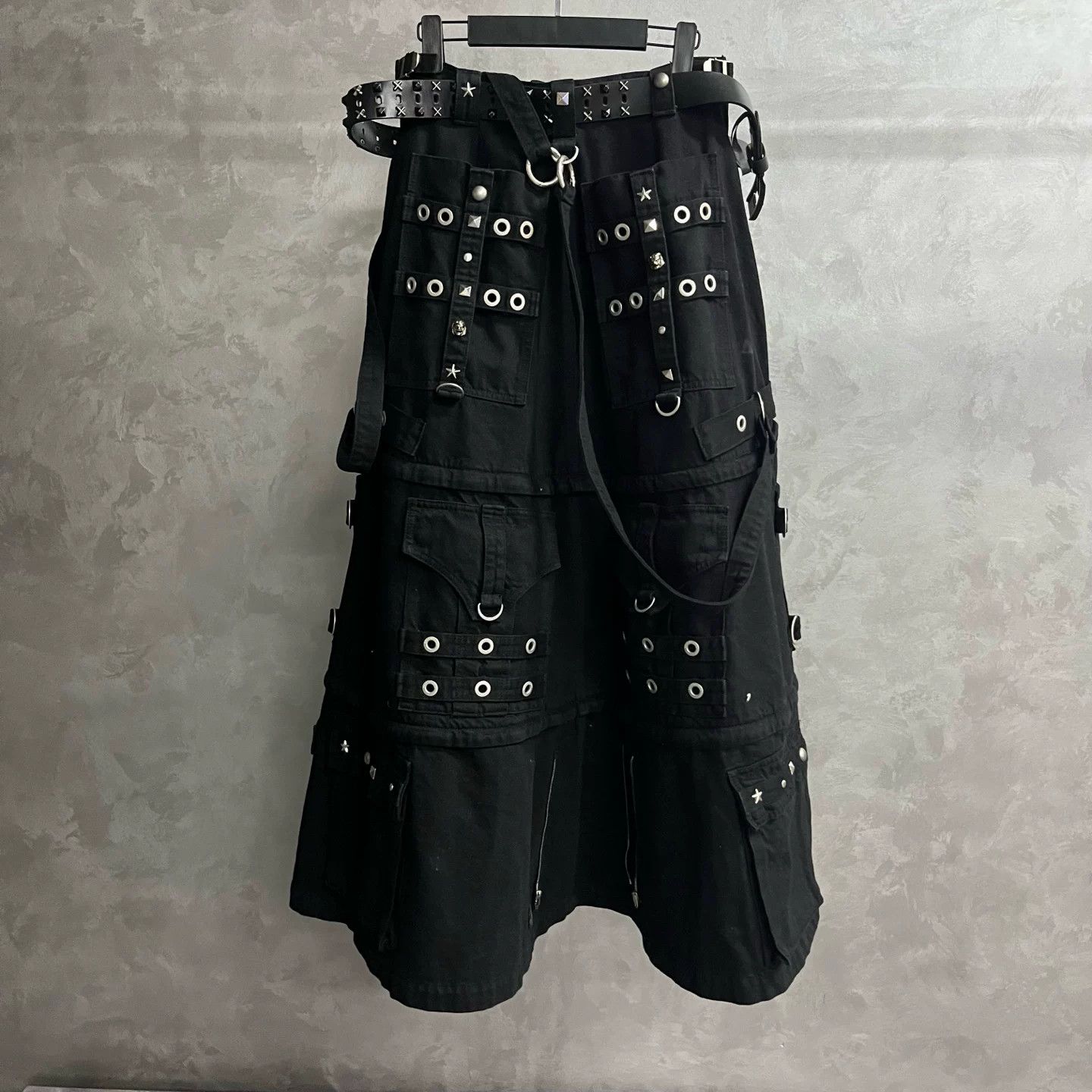 Balenciaga Balenciaga Denim Black Skirt 34 Women Size 34" / US 12 / IT 48 - 5 Thumbnail