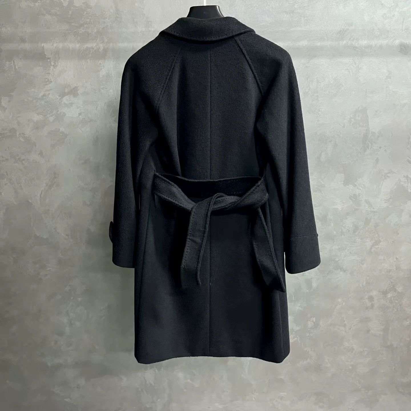 Max Mara Max Mara Black Coat 34 Women Size XS / US 0-2 / IT 36-38 - 5 Thumbnail